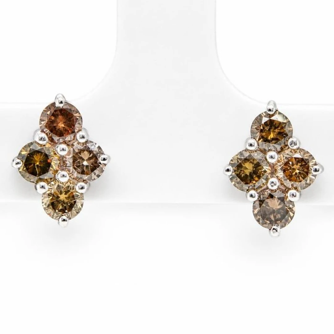 No reserve price - Earrings - 14 kt