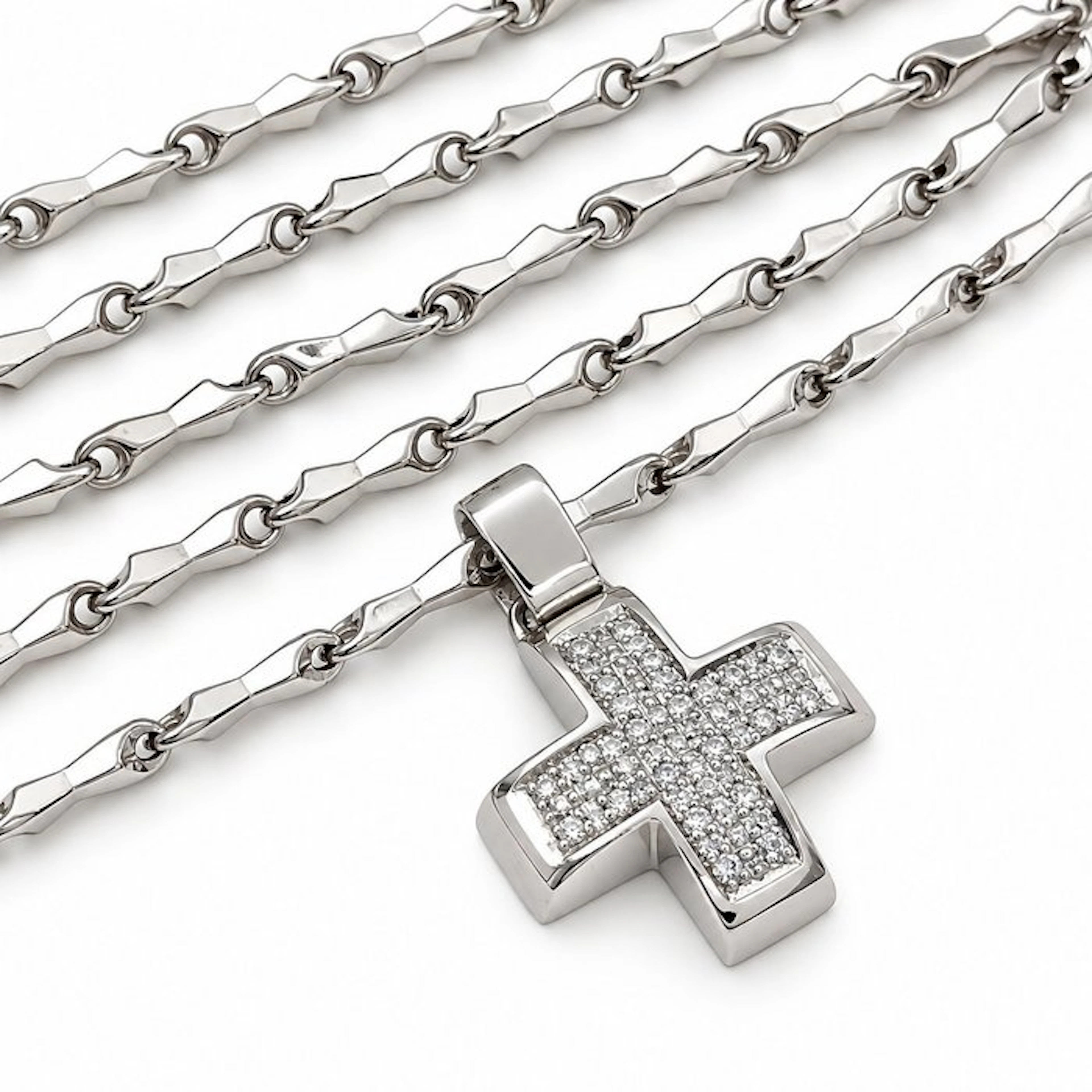 Necklace with pendant - 18 kt