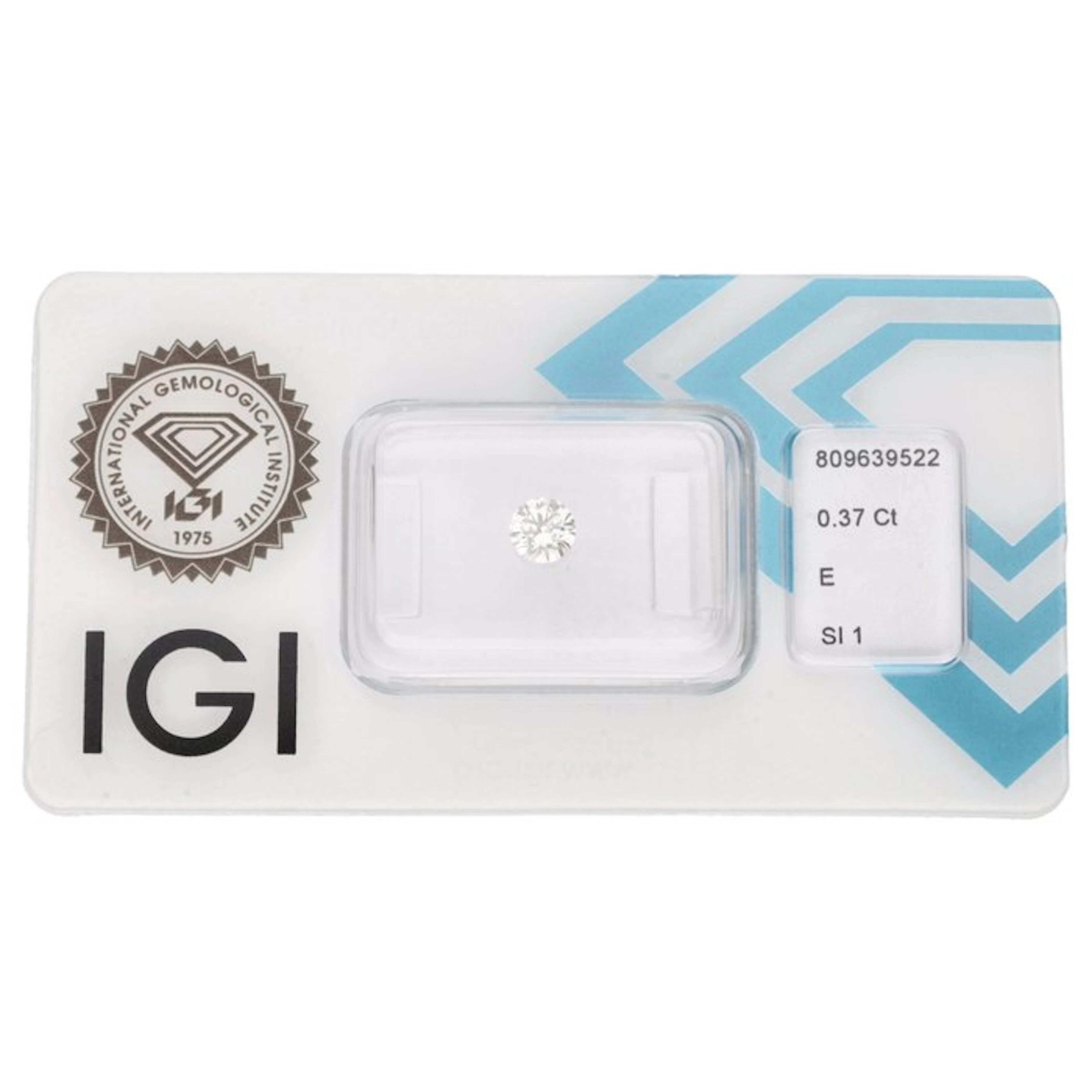 No reserve price - 1 pcs Diamond (Natural) - 0.37 ct...