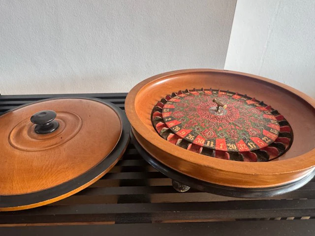 JM Blessing - JM Blessing - Games table - Wood - Vintage Travel Roulette