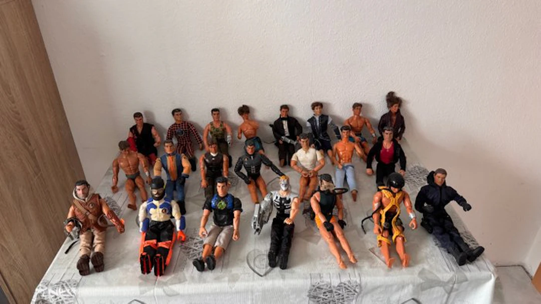 Hasbro - Action figure Action Man, Max Steel - 1990-2000 - China
