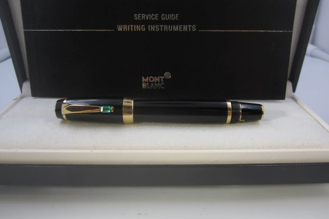 Pregiata Montblanc "Boheme" Retrattile - Smeraldo - Fuori...