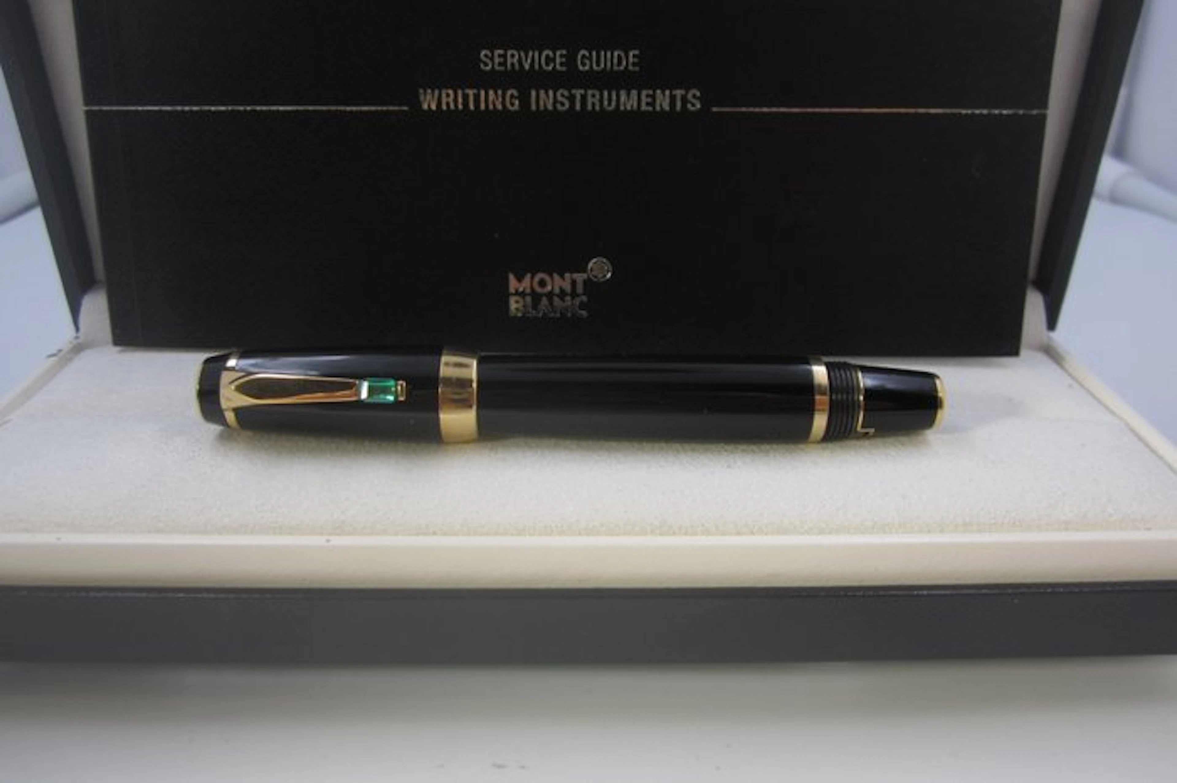 Pregiata Montblanc "Boheme" Retrattile - Smeraldo - Fuori...
