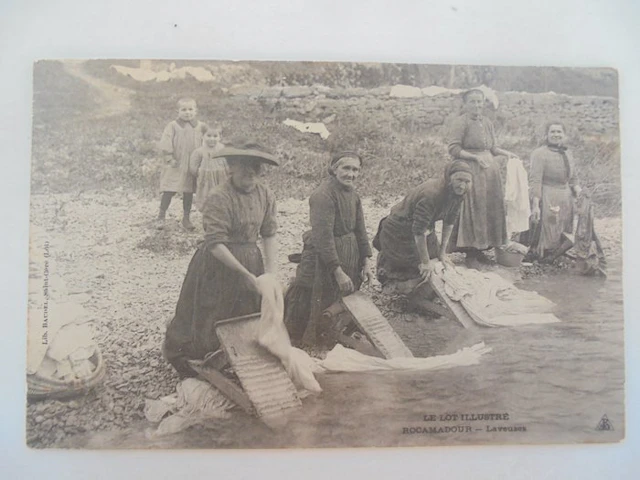 Washerwomen, Lacemakers, and Other Work - Postcard (87) - 1900-1950