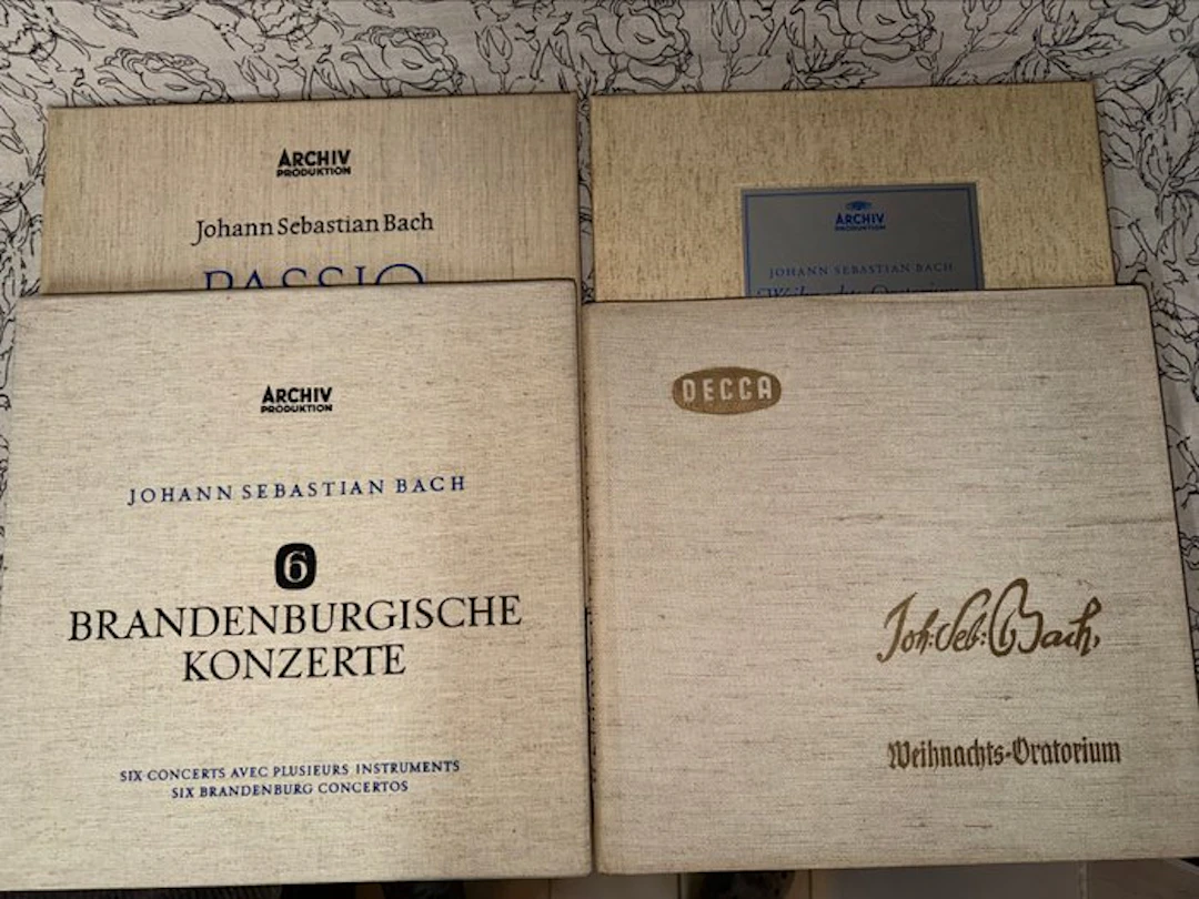 Johann Sebastian Bach - 4 x box sets- Passio Secundum Joannem