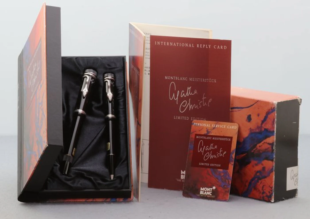 Montblanc - writer edition Agatha Christie set FP-MP - Fountain pen