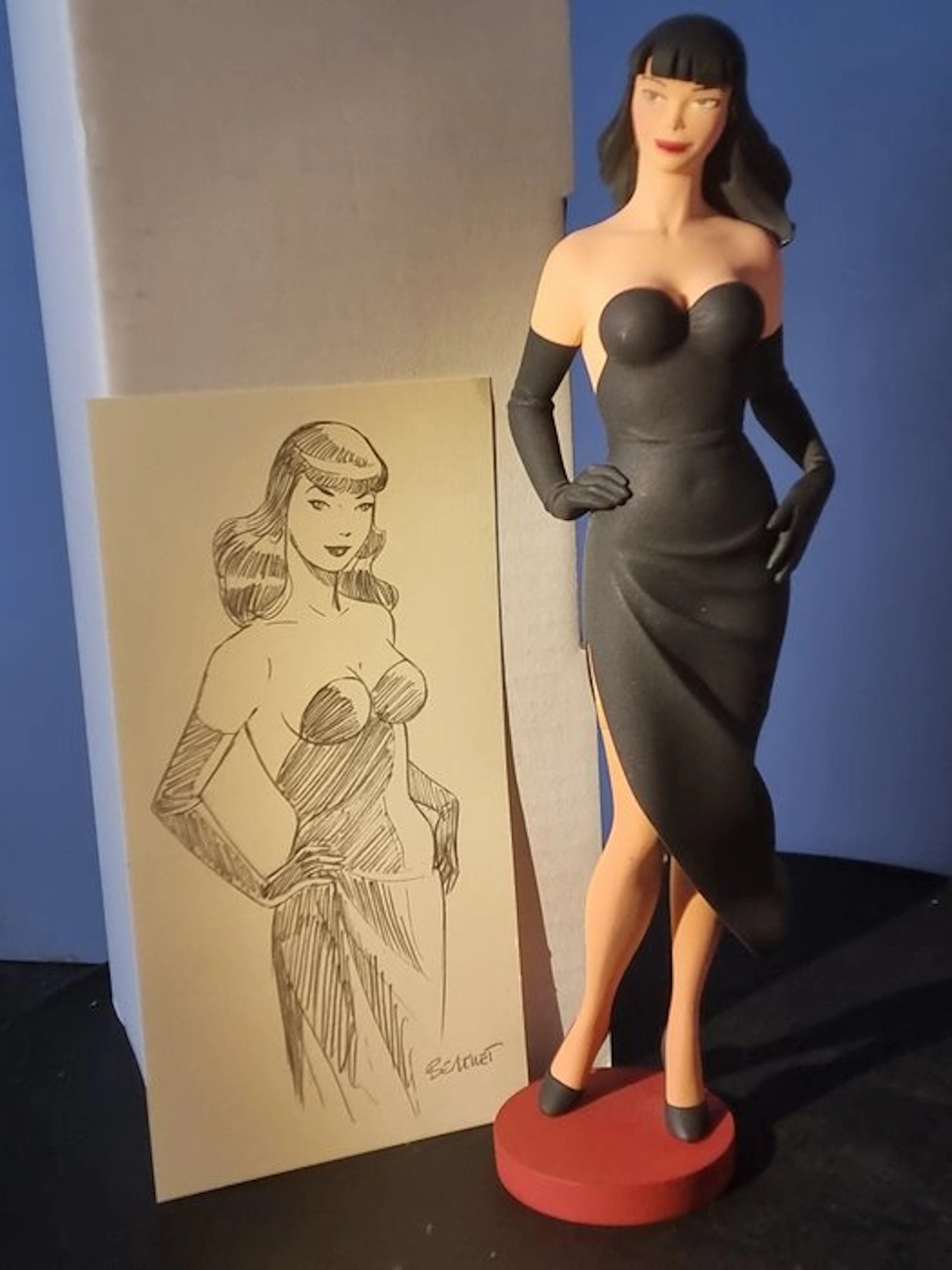 Pin-UP Berthet - 1 Figurine - Fariboles - Pin Up 5 - 2005