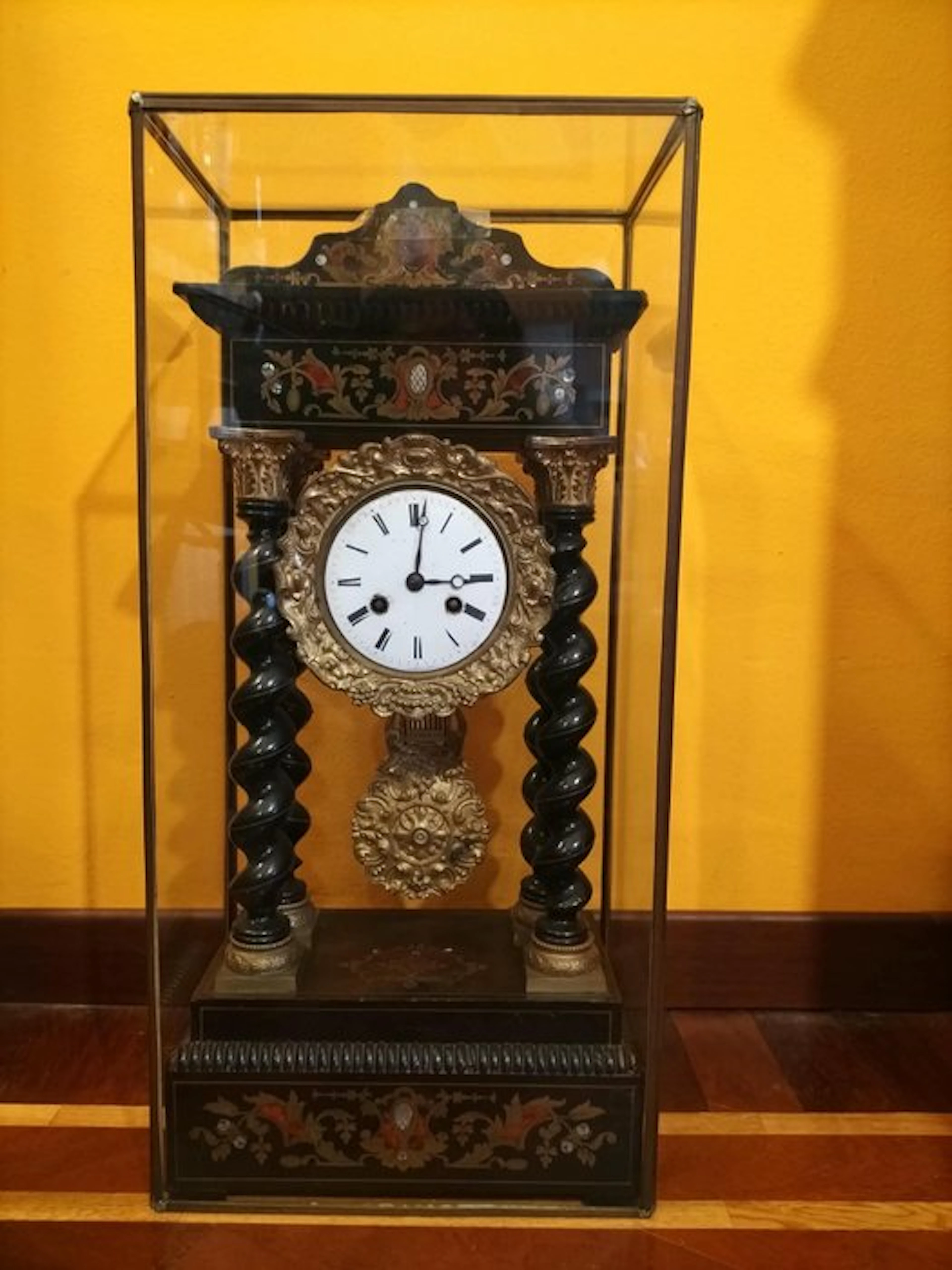Portico clock - Wood - 1850-1900