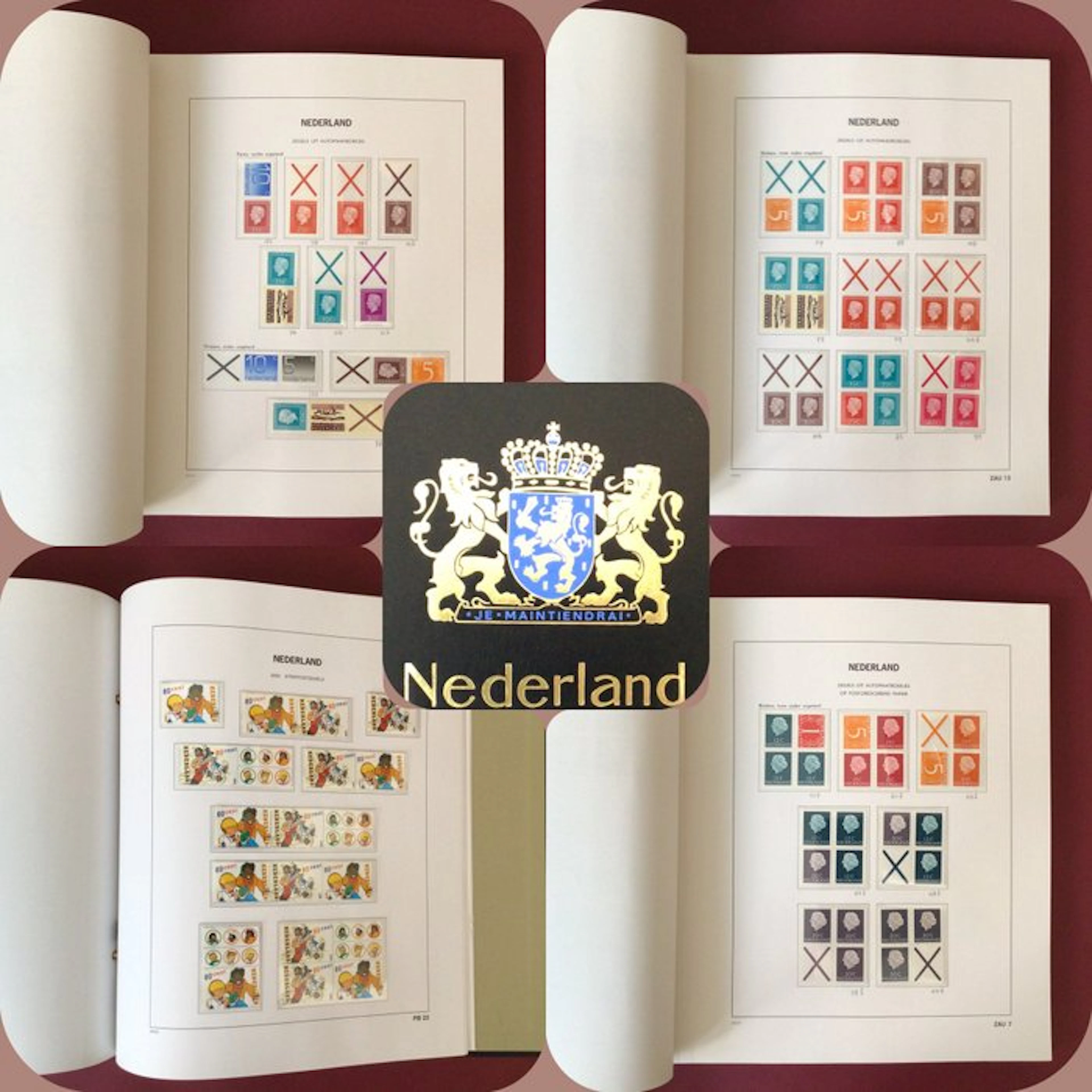 Netherlands 1964/2001 - DAVO LX album 'S' complete with...