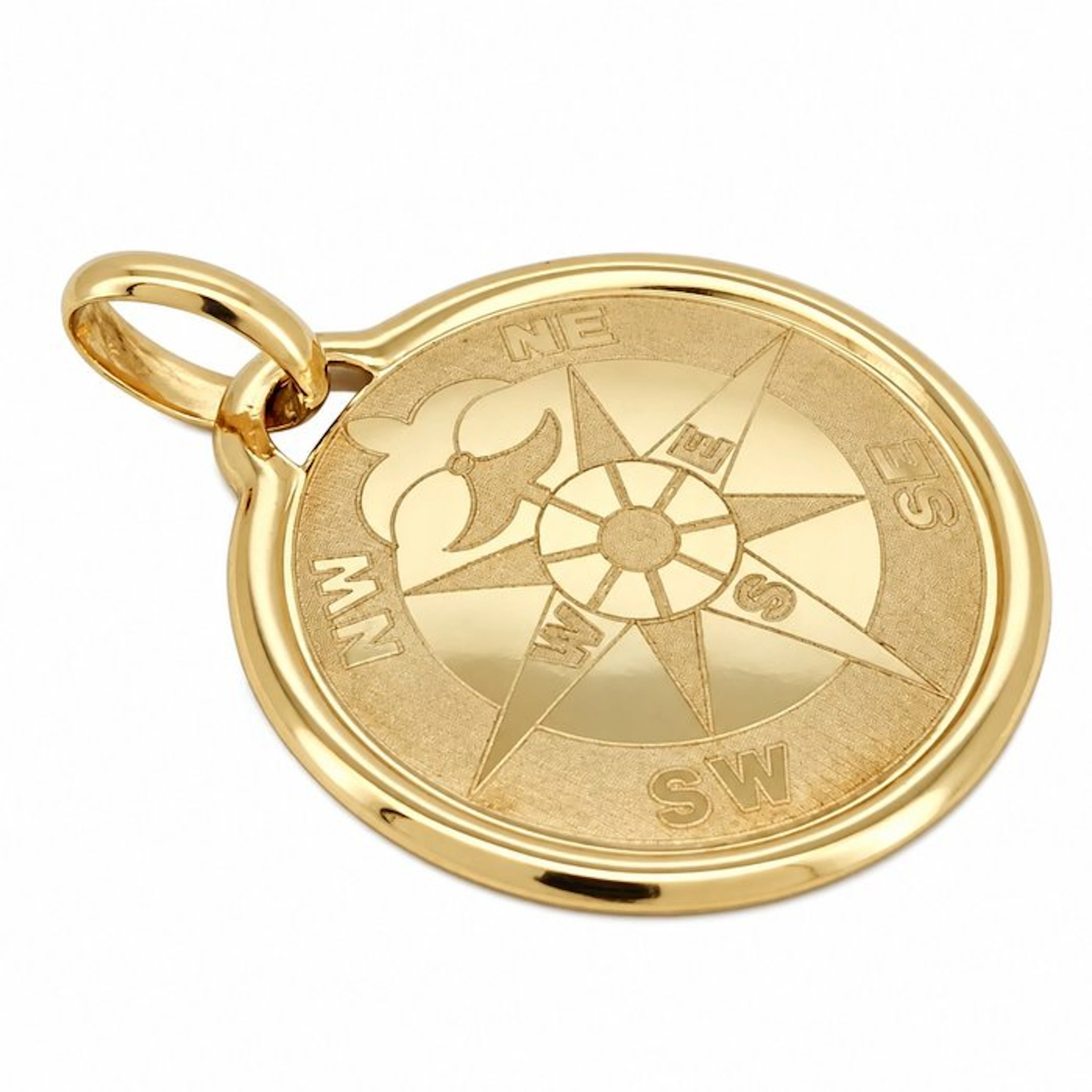 No reserve price - Pendant - 18 kt. Yellow gold - Made in Italy - Handmade