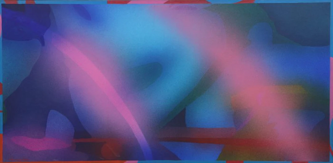 Kuno Schiefer (1948-1992) - Rosa regenbogen