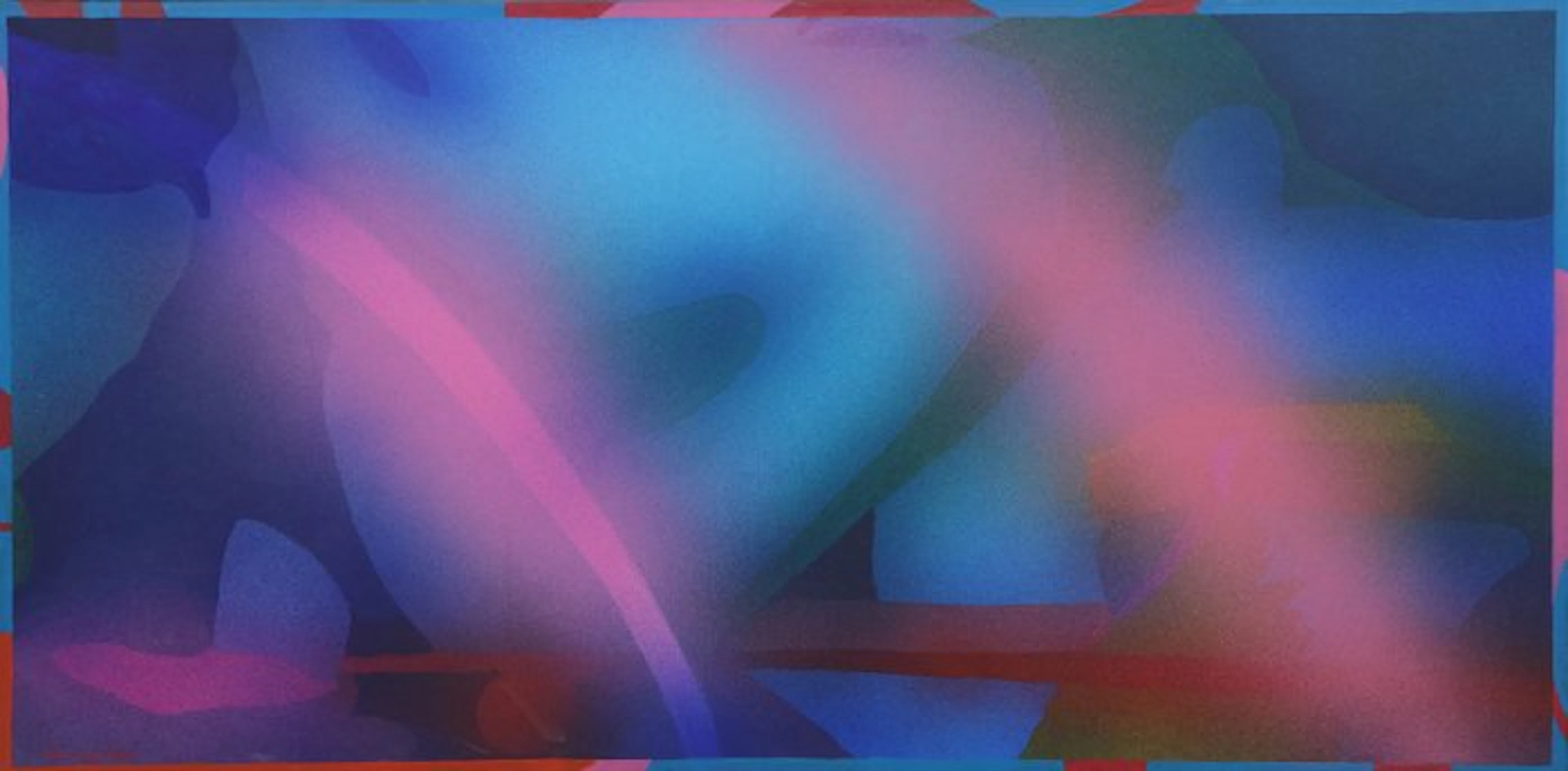 Kuno Schiefer (1948-1992) - Rosa regenbogen