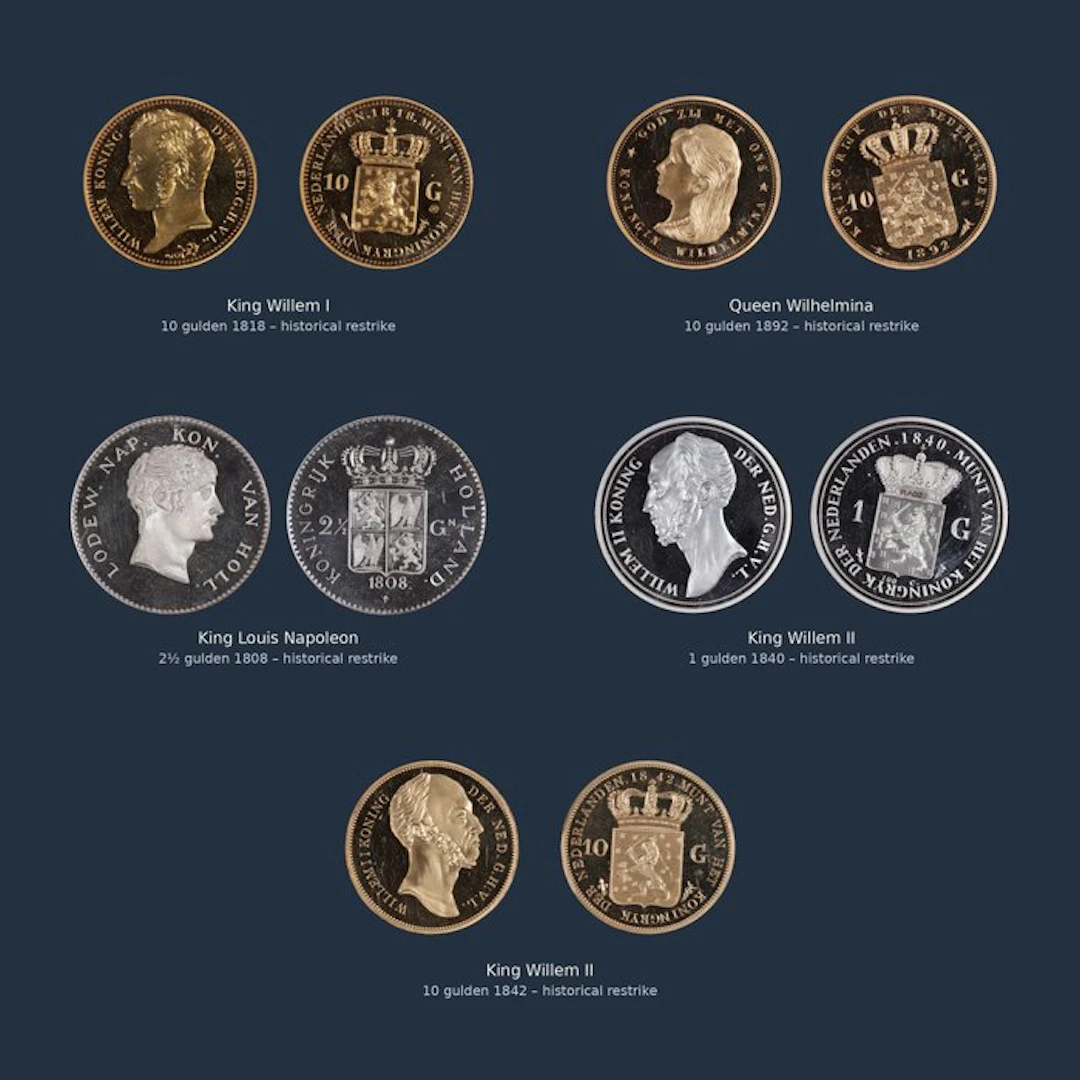 Europe. 5 Historical Restrikes Louis Napoleon