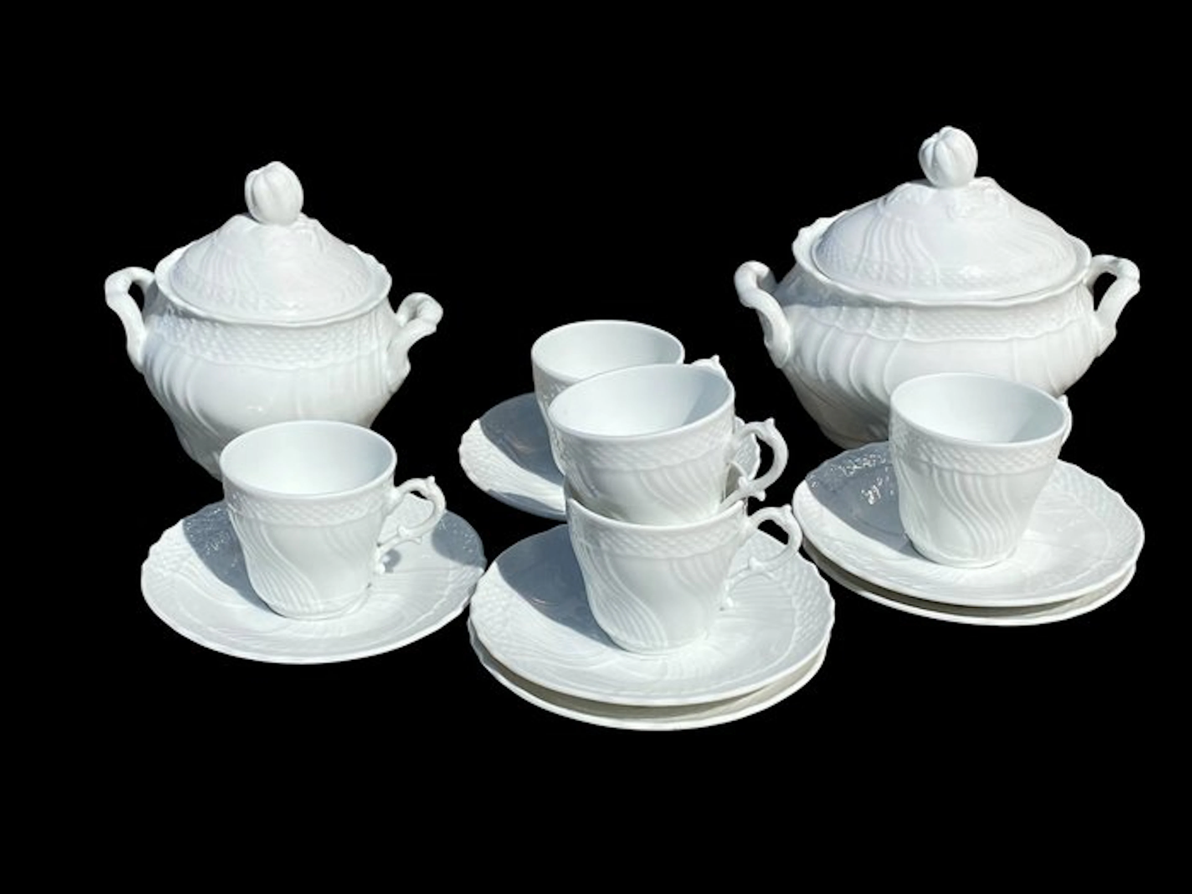 Richard Ginori “ VECCHIO GINORI” - Table service for 6...