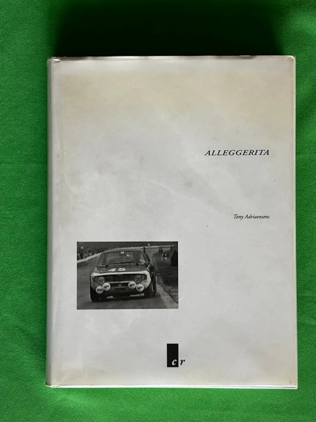 Book - Alfa Romeo - Allegerita by Tony Adriaensens - 1993