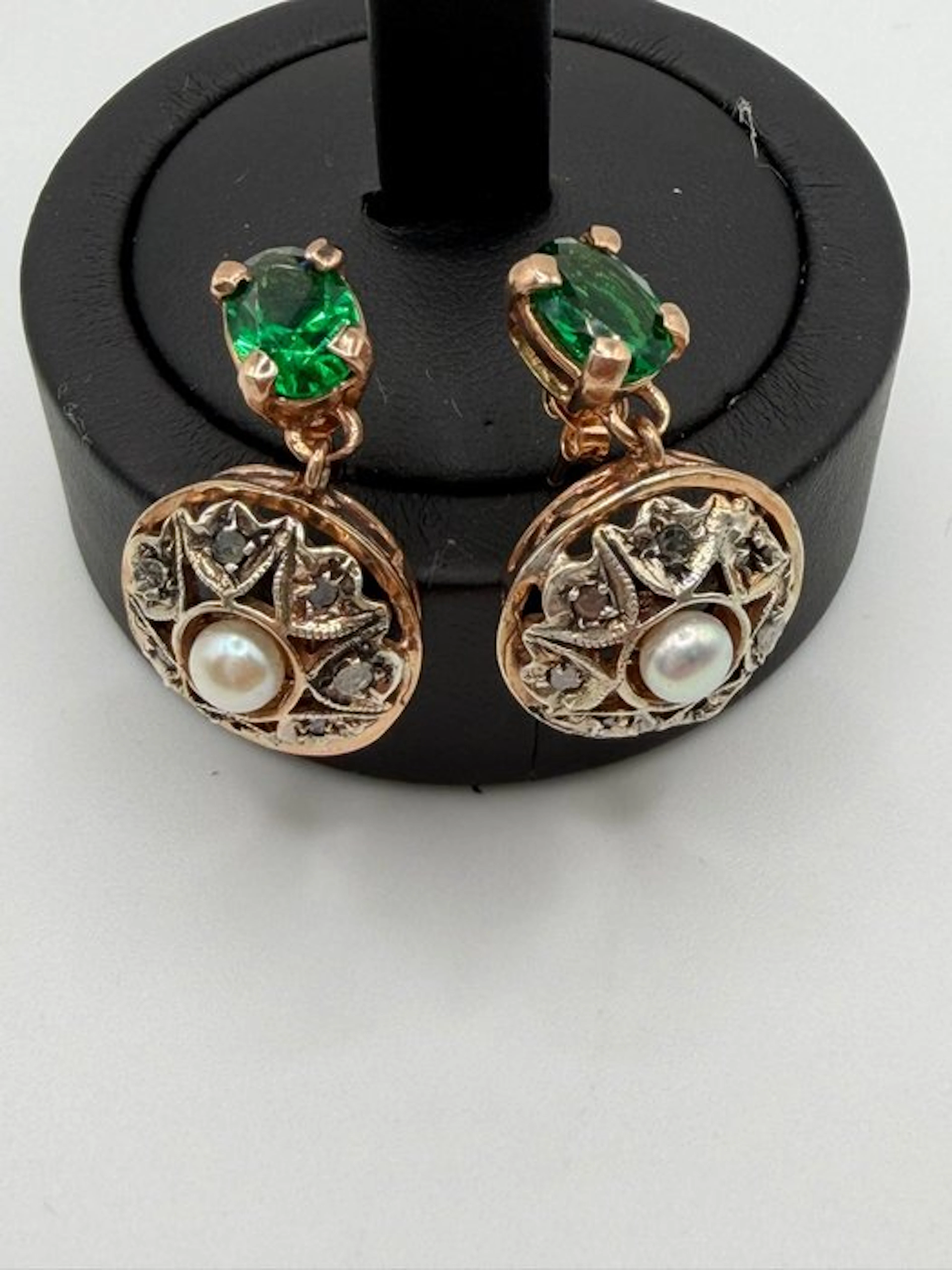 No reserve price - Earrings - 9 kt
