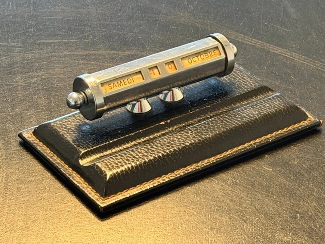 Perpetual calendar - Zeldzame Art Déco Eeuwigdurende...