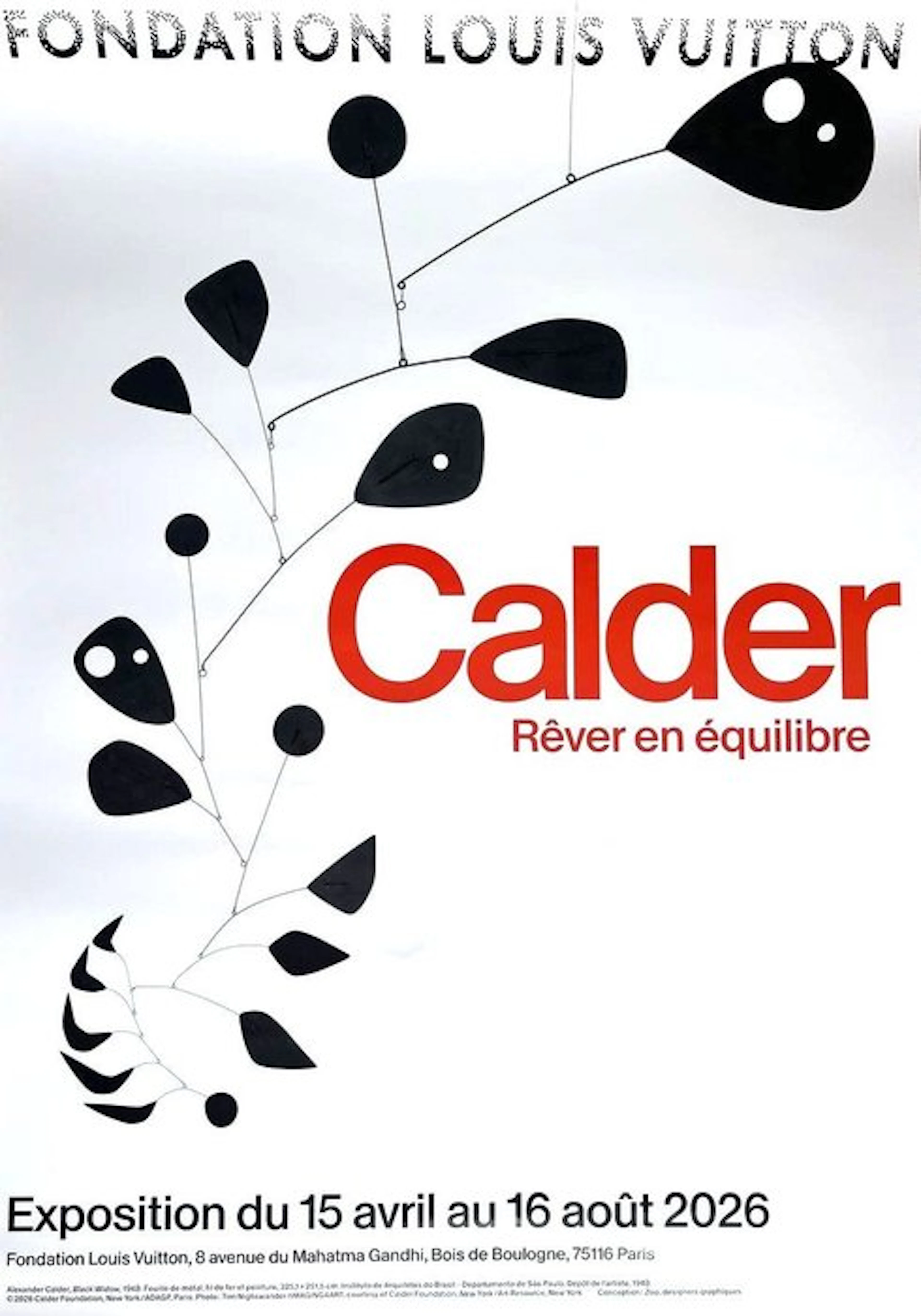 Alexander Calder - Rêver en équilibre **ORIGINAL...