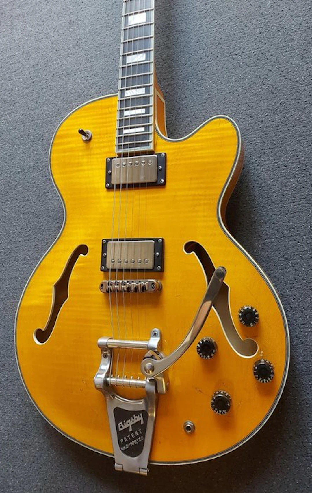 Stromberg Bigsby - Monterey Aged Black - - Semi-hollow body guitar