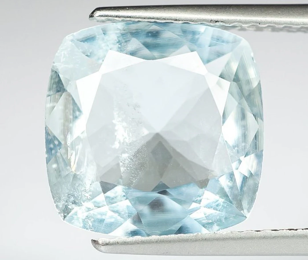 No reserve price Aquamarine - 3.67 ct - Antwerp...