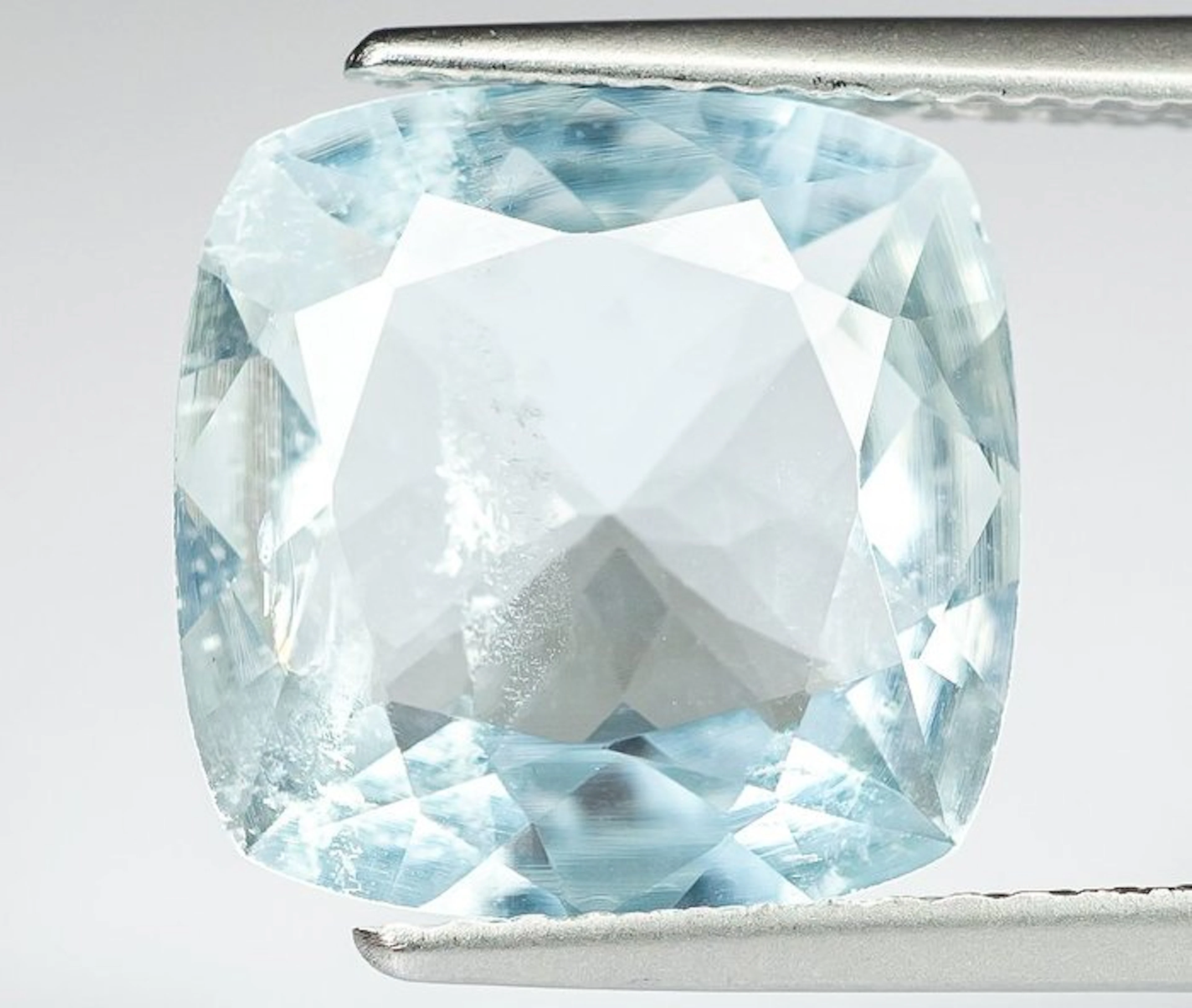 No reserve price Aquamarine - 3.67 ct - Antwerp...