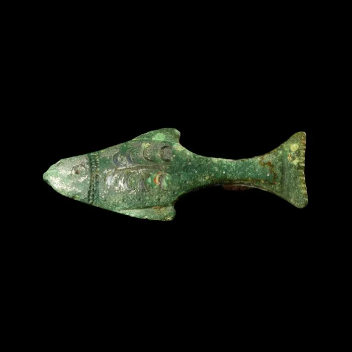 Ancient Roman Gallo-Roman Fish Fibula | Barnebys