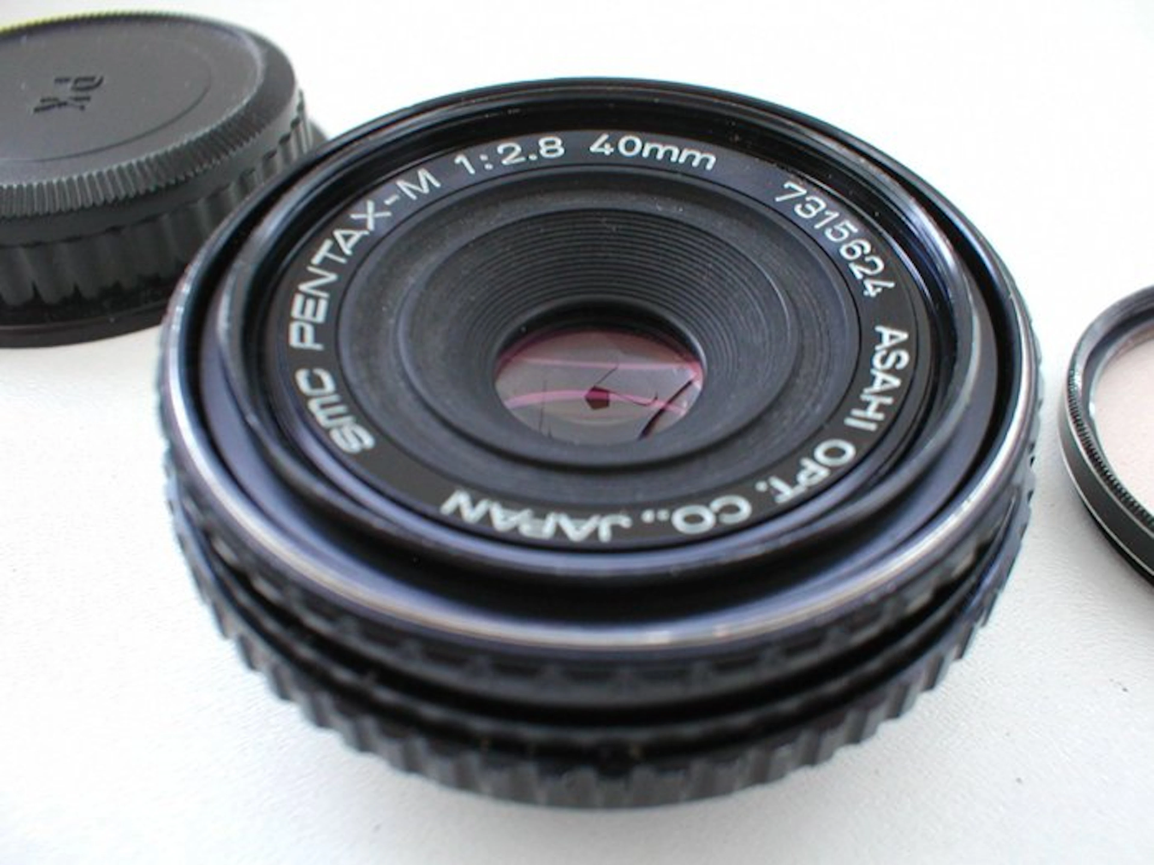 Asahi smc -M 2,8/40mm pancake Prime lens