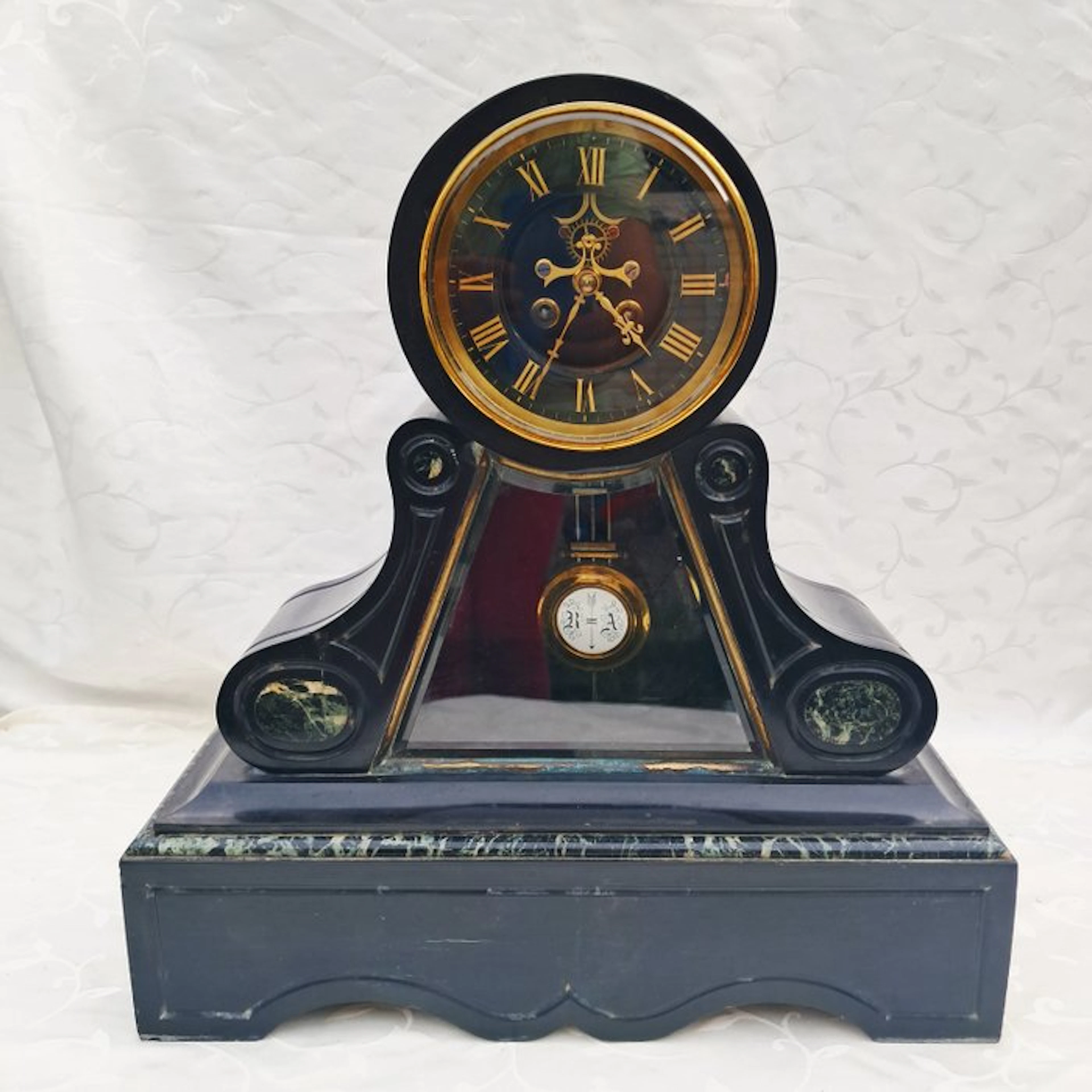 Table/desk clock - Vincenti und Cie - Marble, brass - 1850-1900
