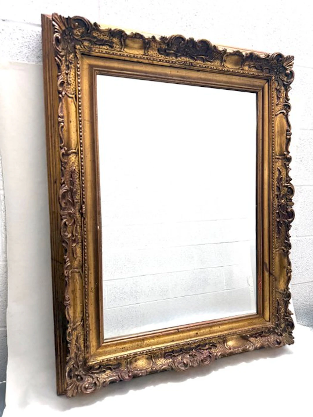 Mirror - Wood - Baroque-style mirror