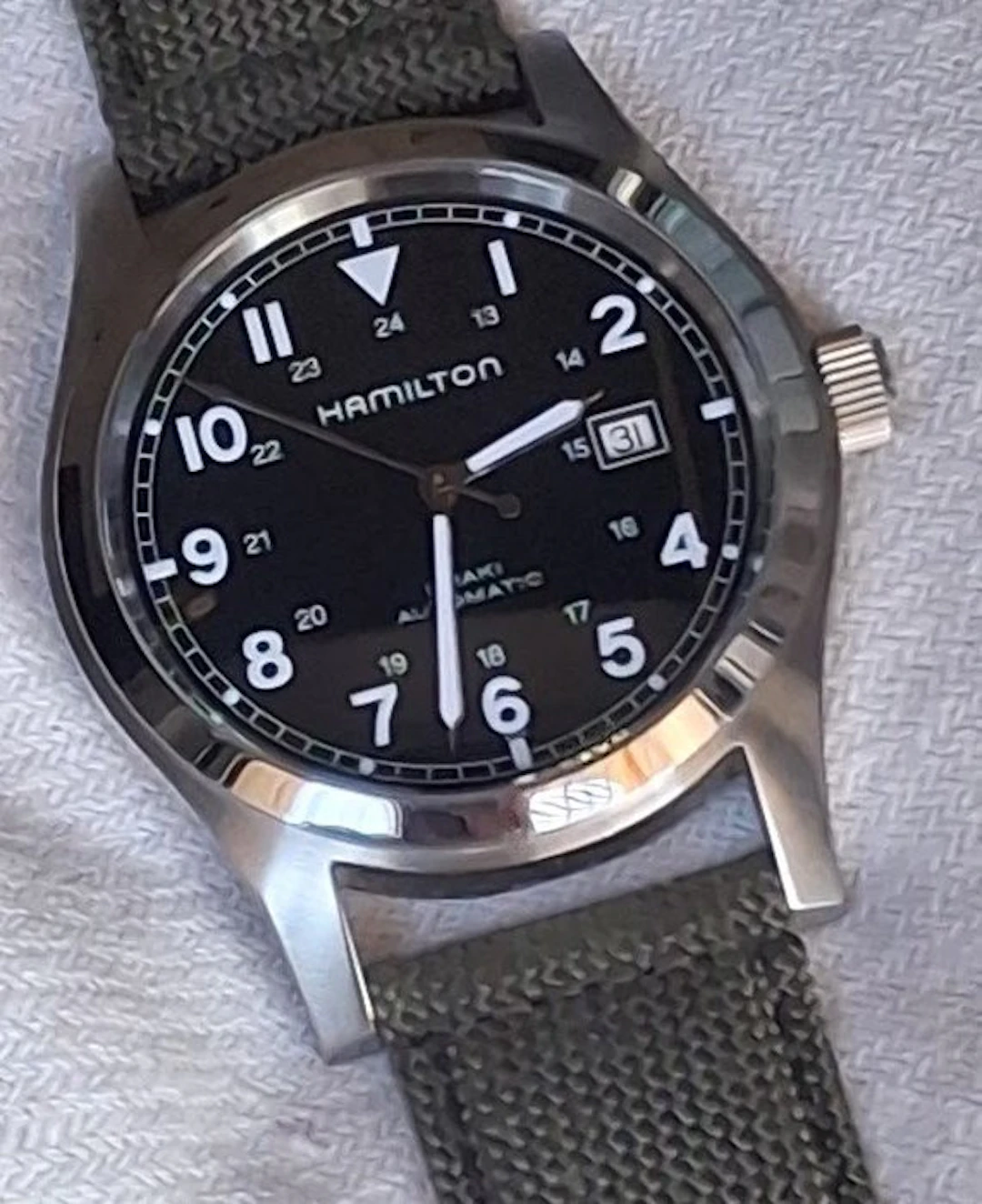 Hamilton - Khaki Field Automatic 42mm - No reserve price...