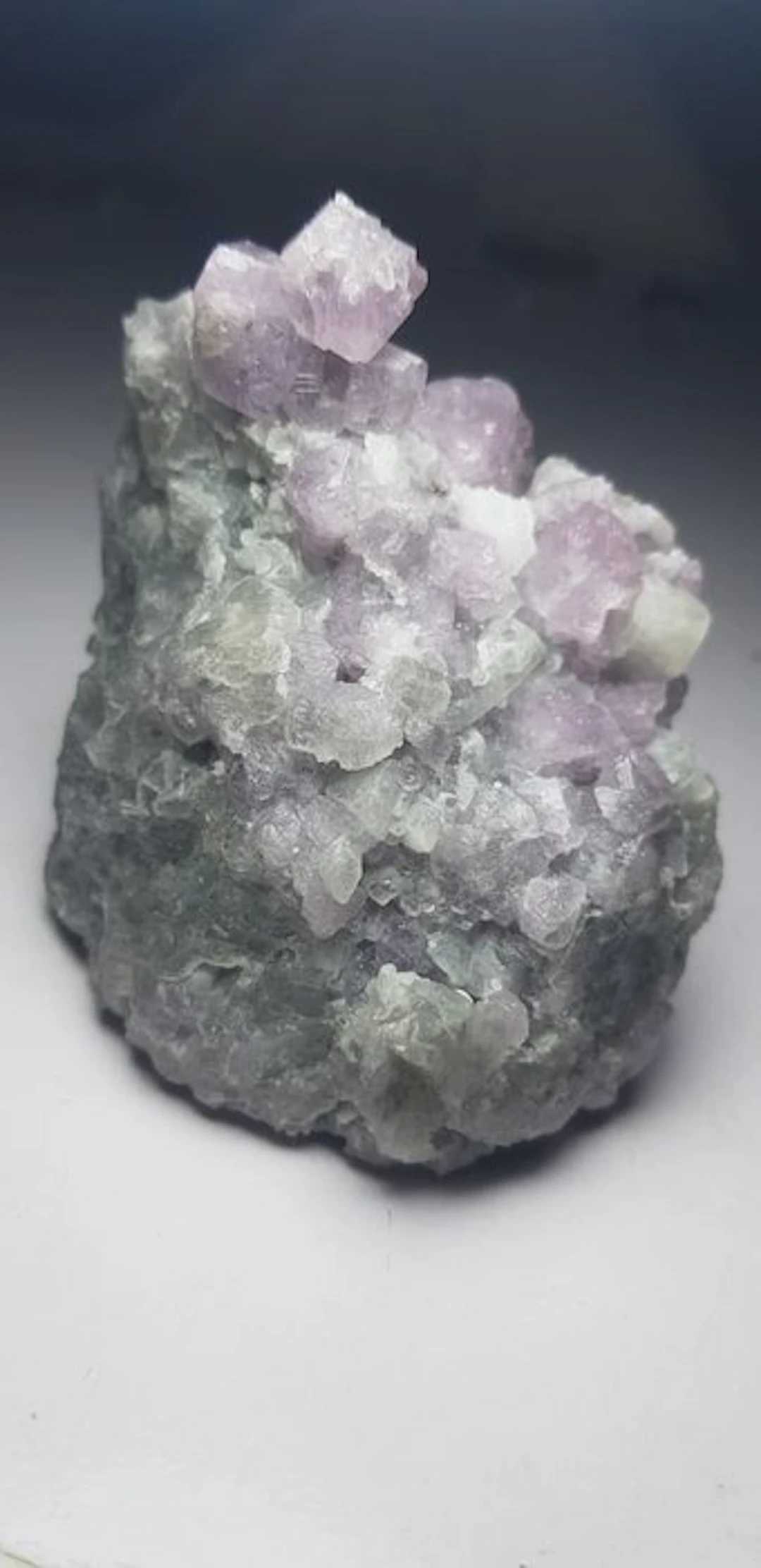 Florescent Spinal crystal on Matrix Mineral Collection...