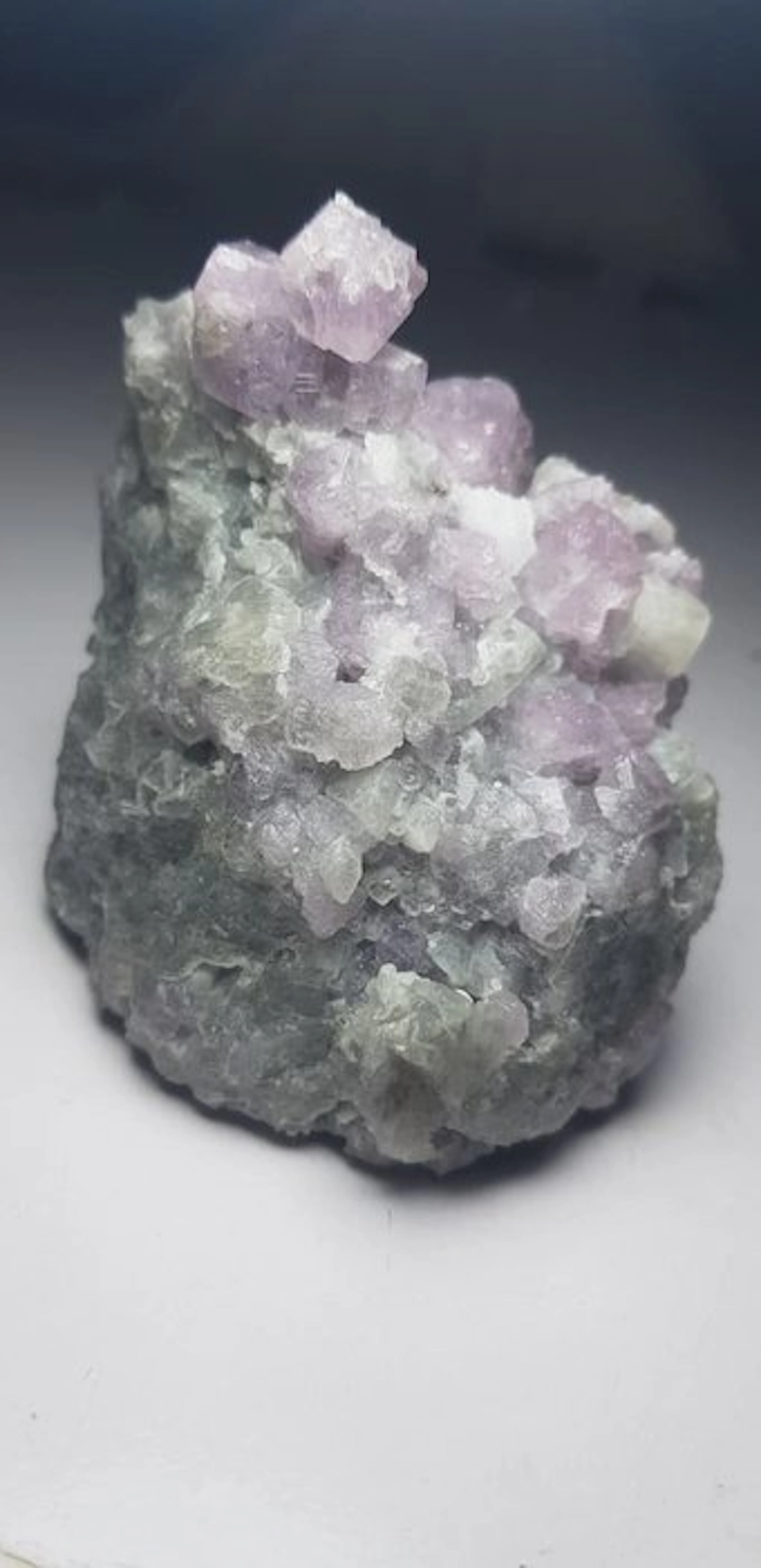 Florescent Spinal crystal on Matrix Mineral Collection...