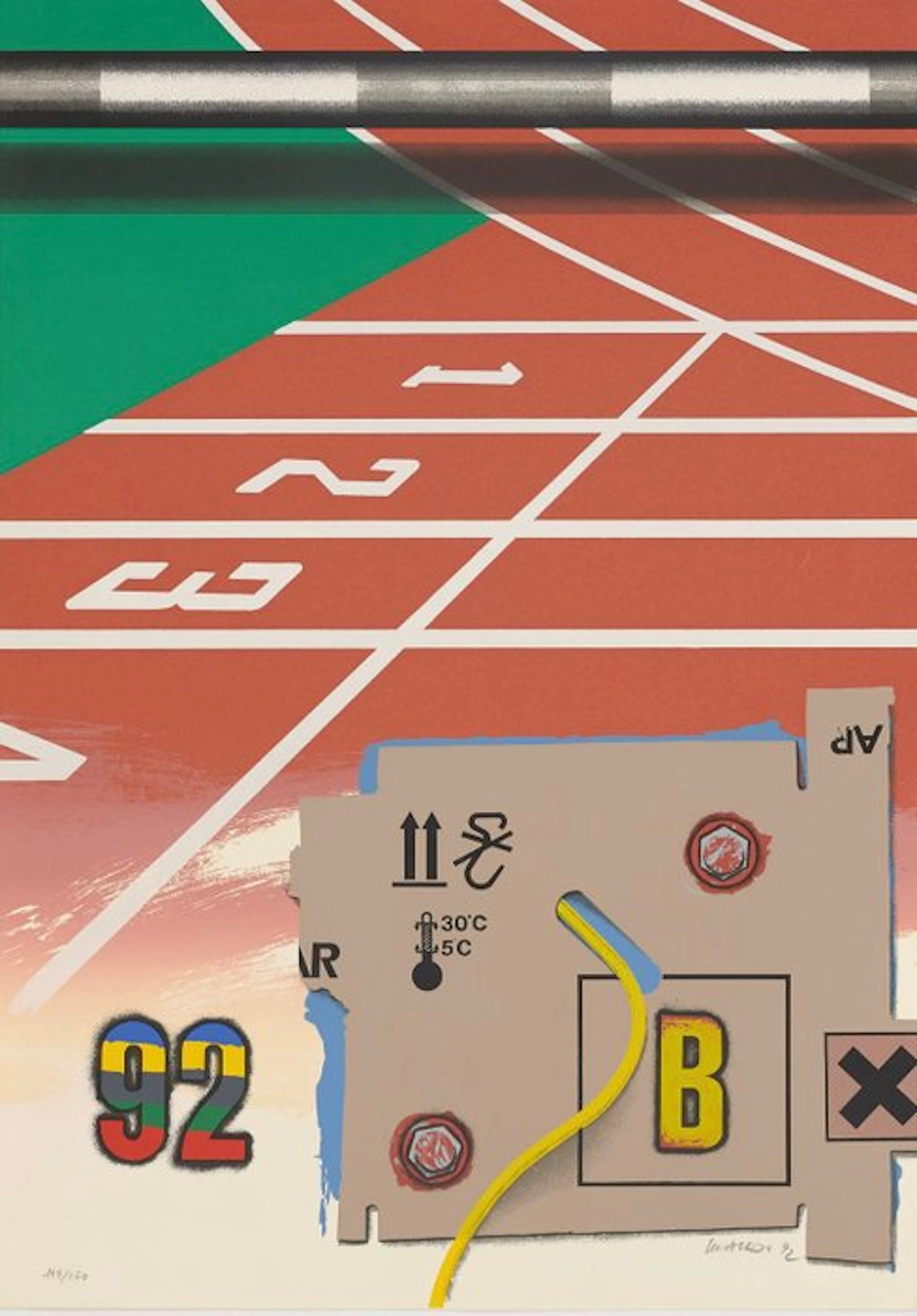 Peter Klasen (1935) - Olympic centennial