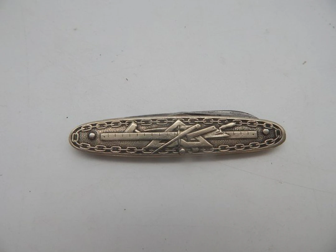 Unknown - Badge - masonic franc maconnerie antique...