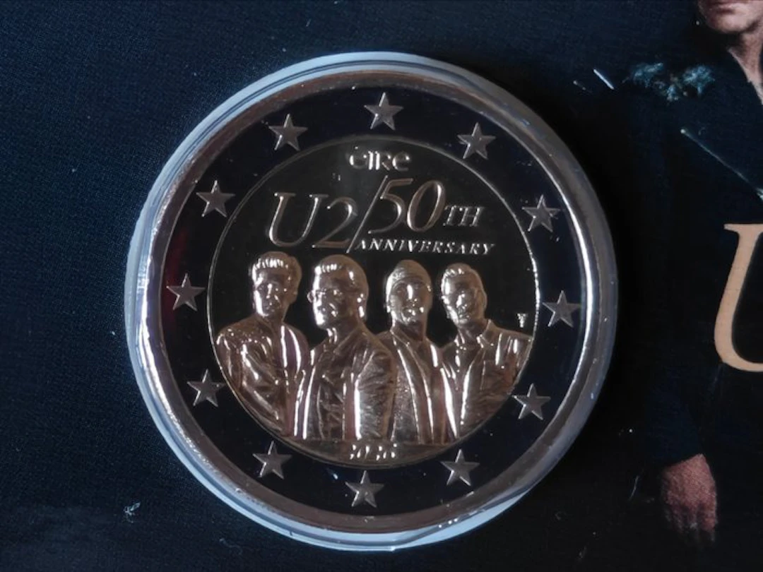 Ireland. 2 Euro 2026 "U2" (1 coincard) (No reserve price)
