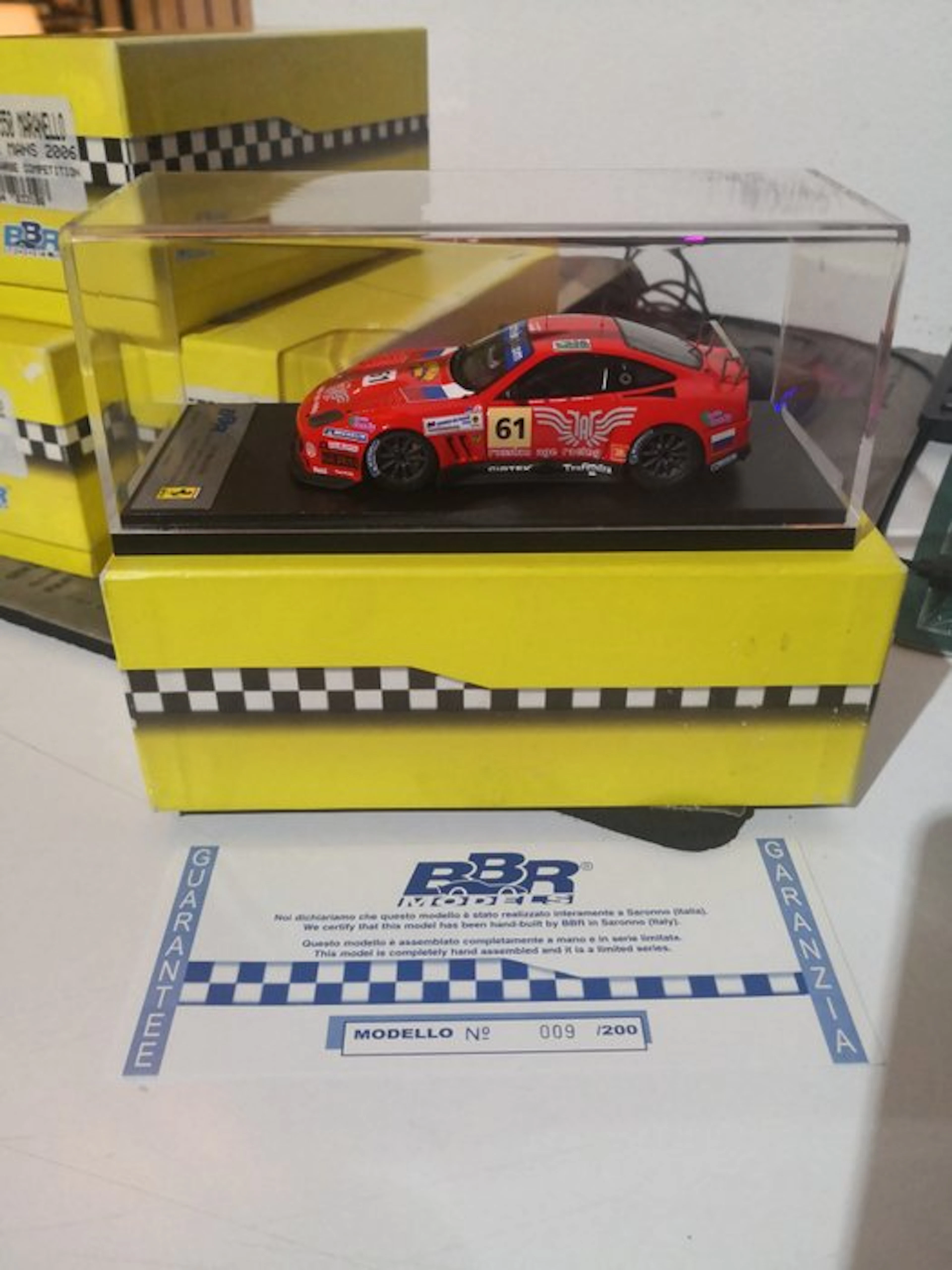 BBR 1:43 - Model sports car - Ferrari 550 Maranello GT1...
