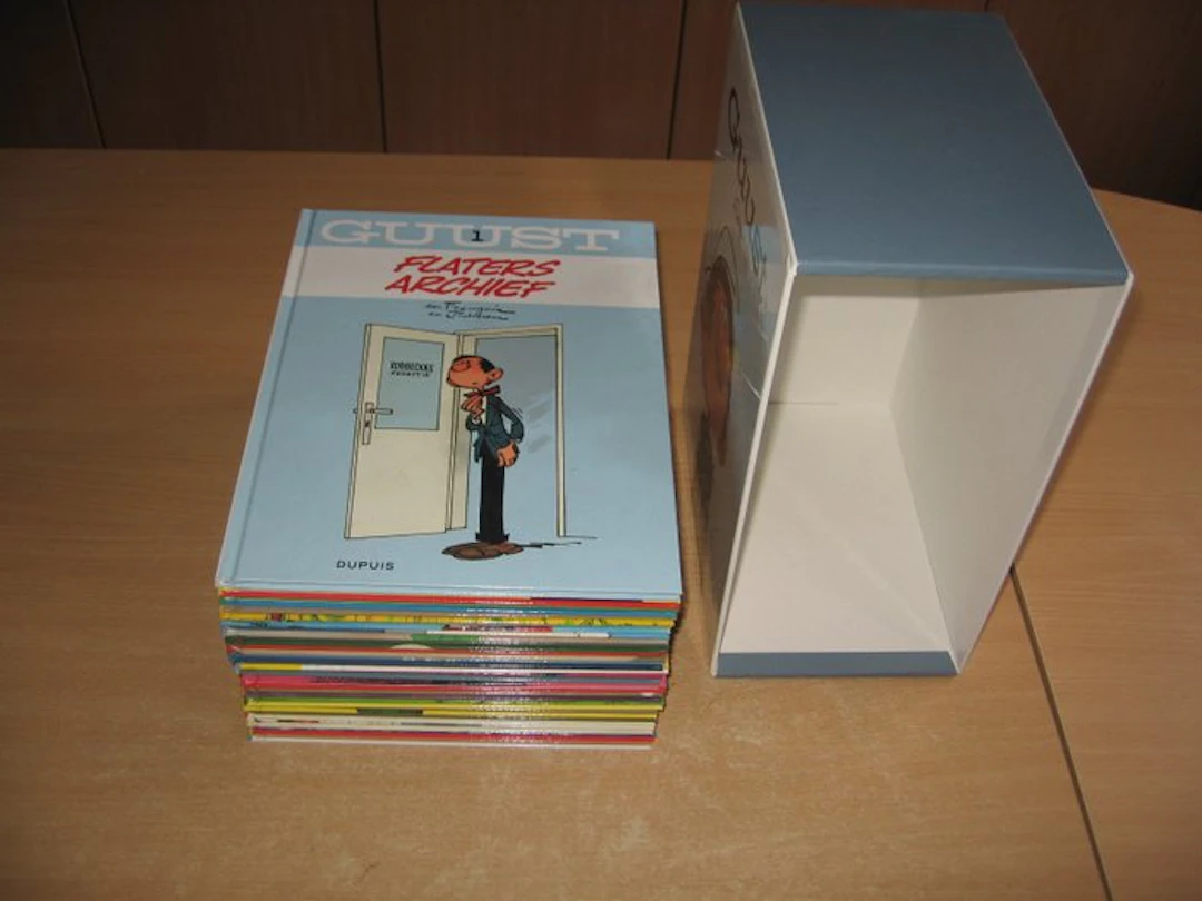 Guust 1 t/m 19 - HC in box + extra album - 20 Album - First edition - 2018/2023