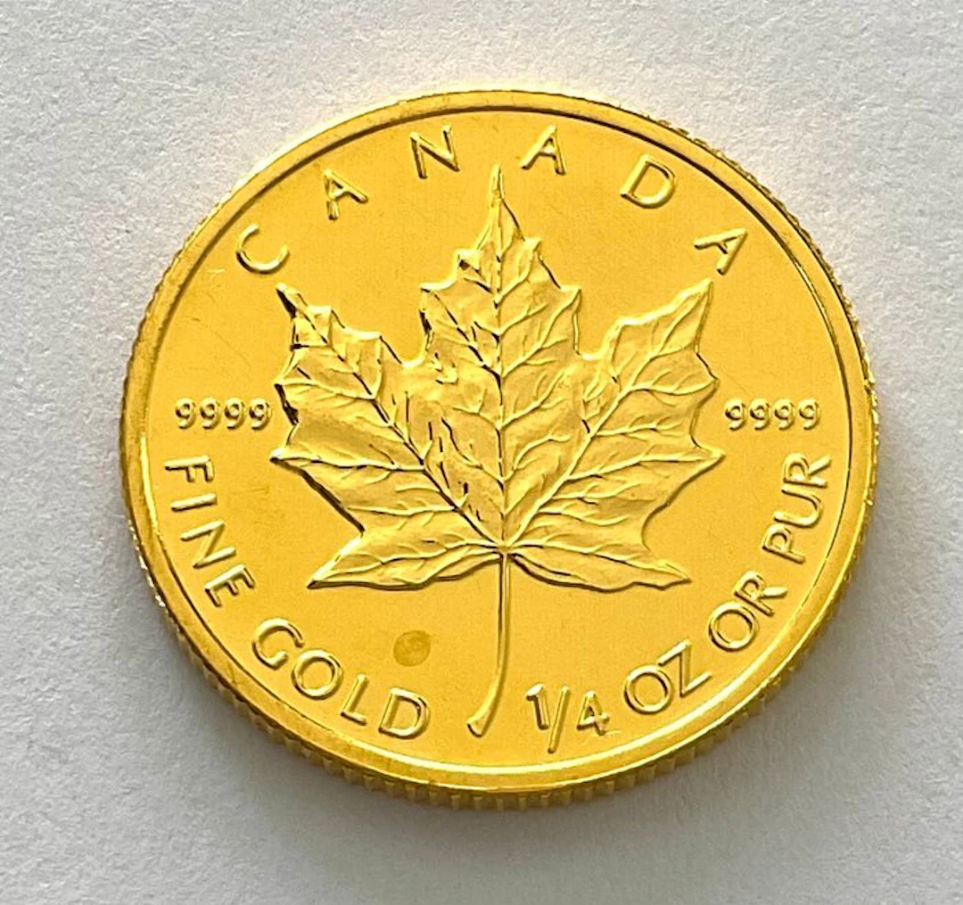 Canada. 10 Dollars 2013 - Maple Leaf - 1/4 oz Gold