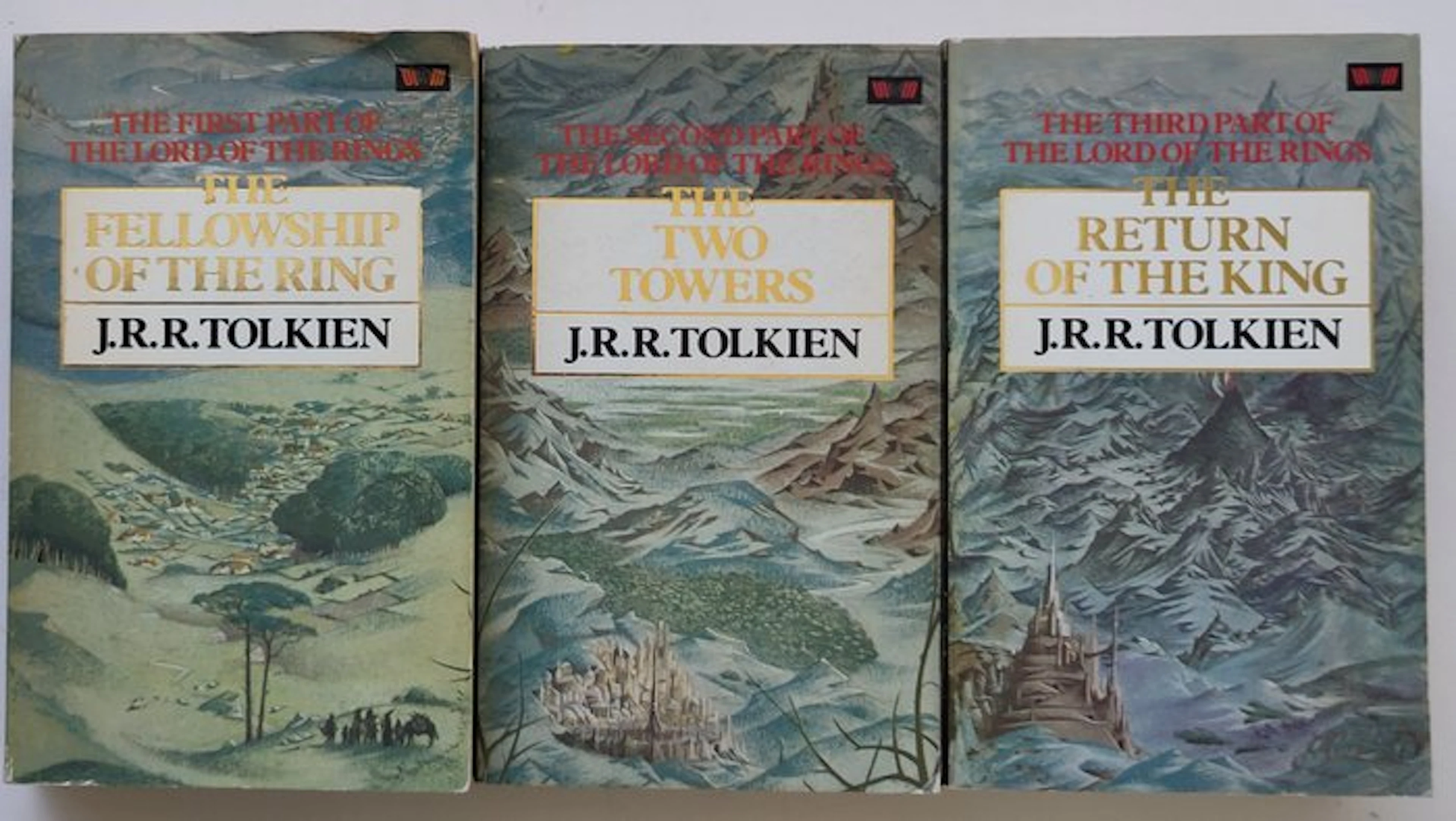 J.R.R. Tolkien - 4th ed. 1st imp. The Lord of the Rings Trilogy - 1981