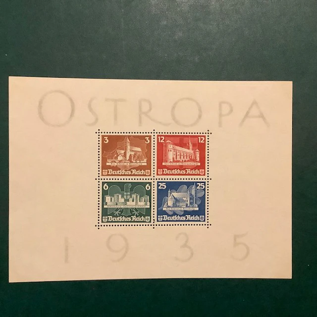 German Empire 1935 - OSTROPA block in perfect quality - Michel blok 3