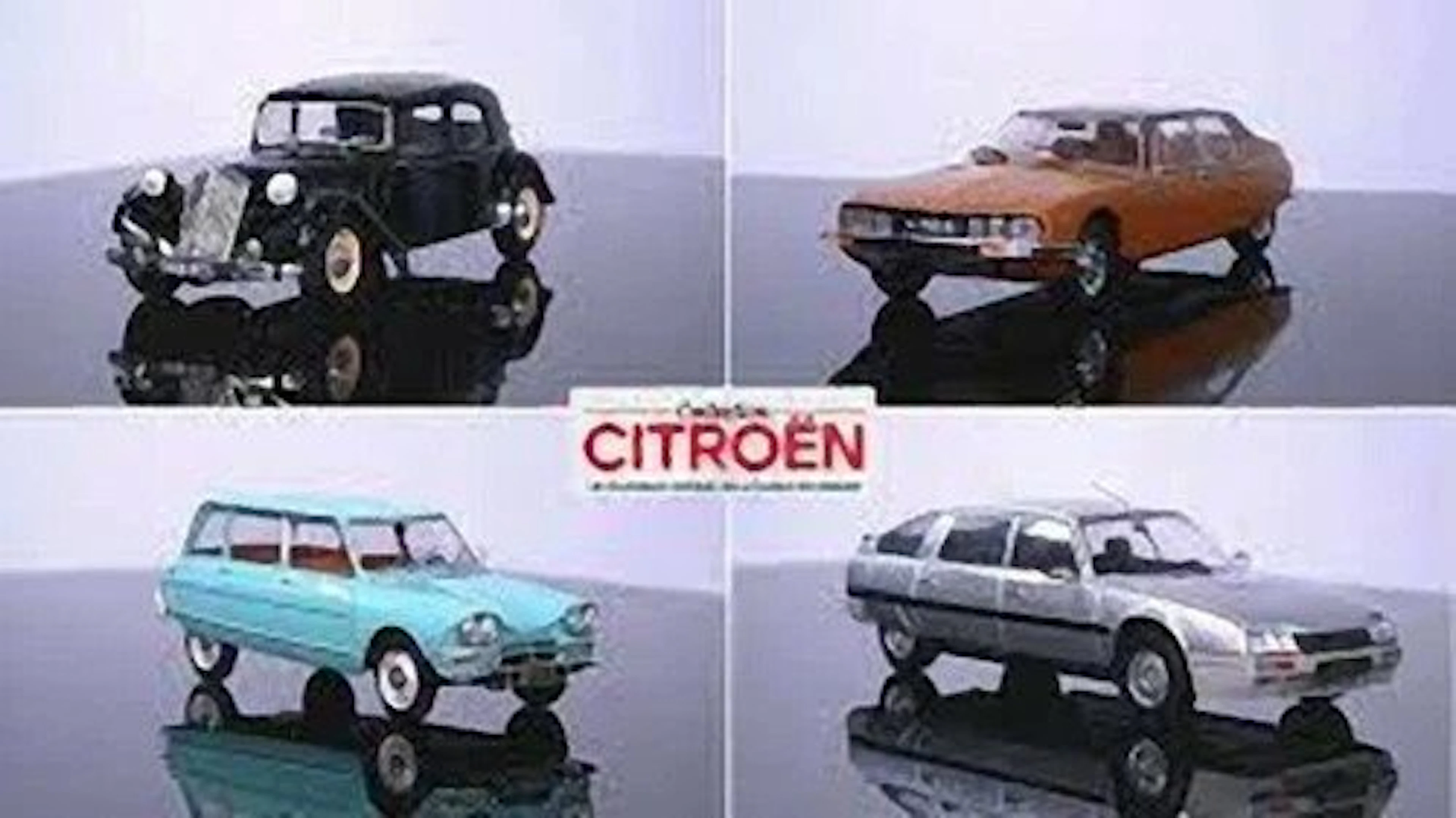 Hachette 1:24 - Model car (5) - Lotto con 5 Citroen - Citroen Collection