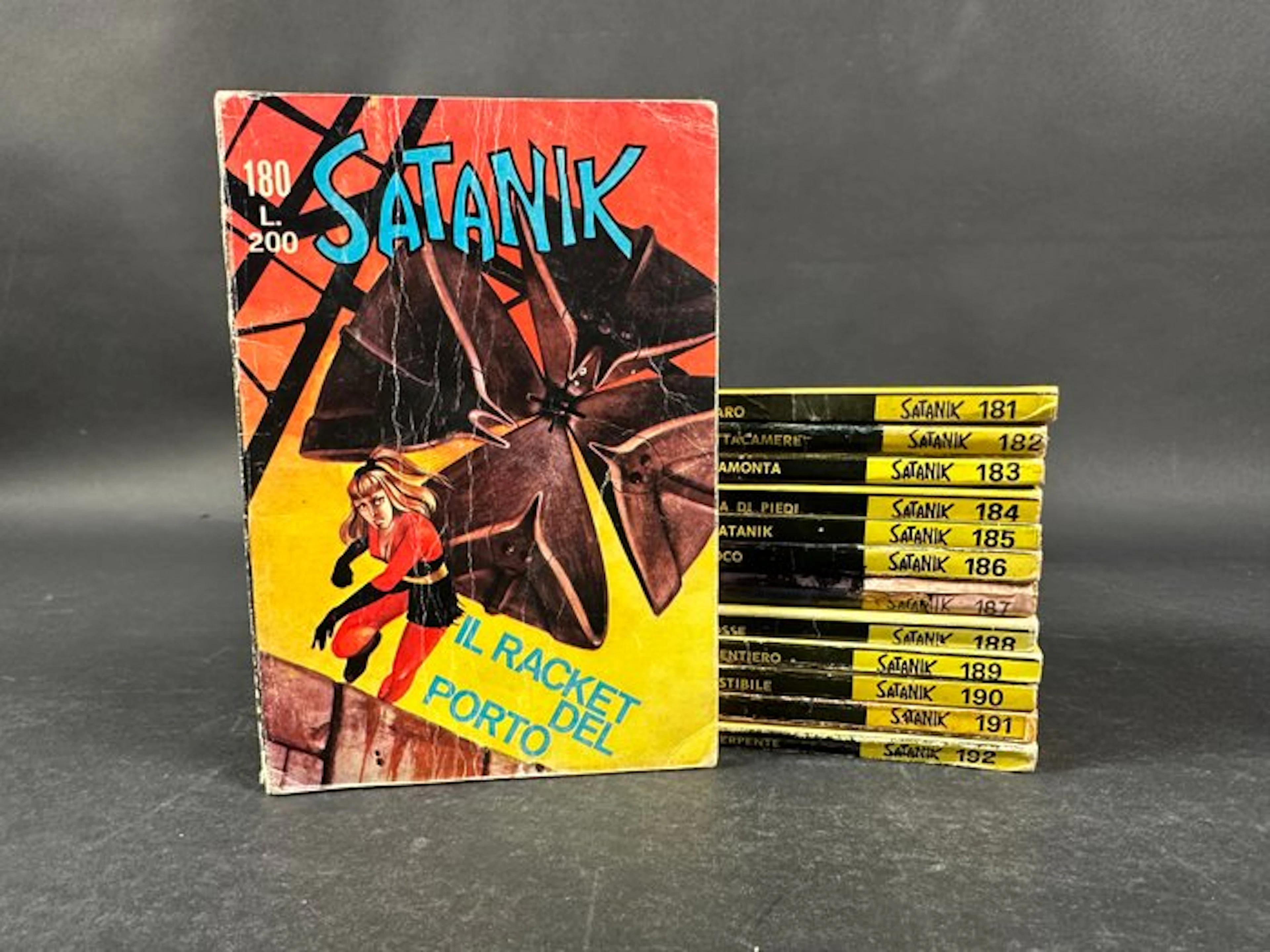 Satanik nn. 180/192 - 13 Comic - First edition - 1971