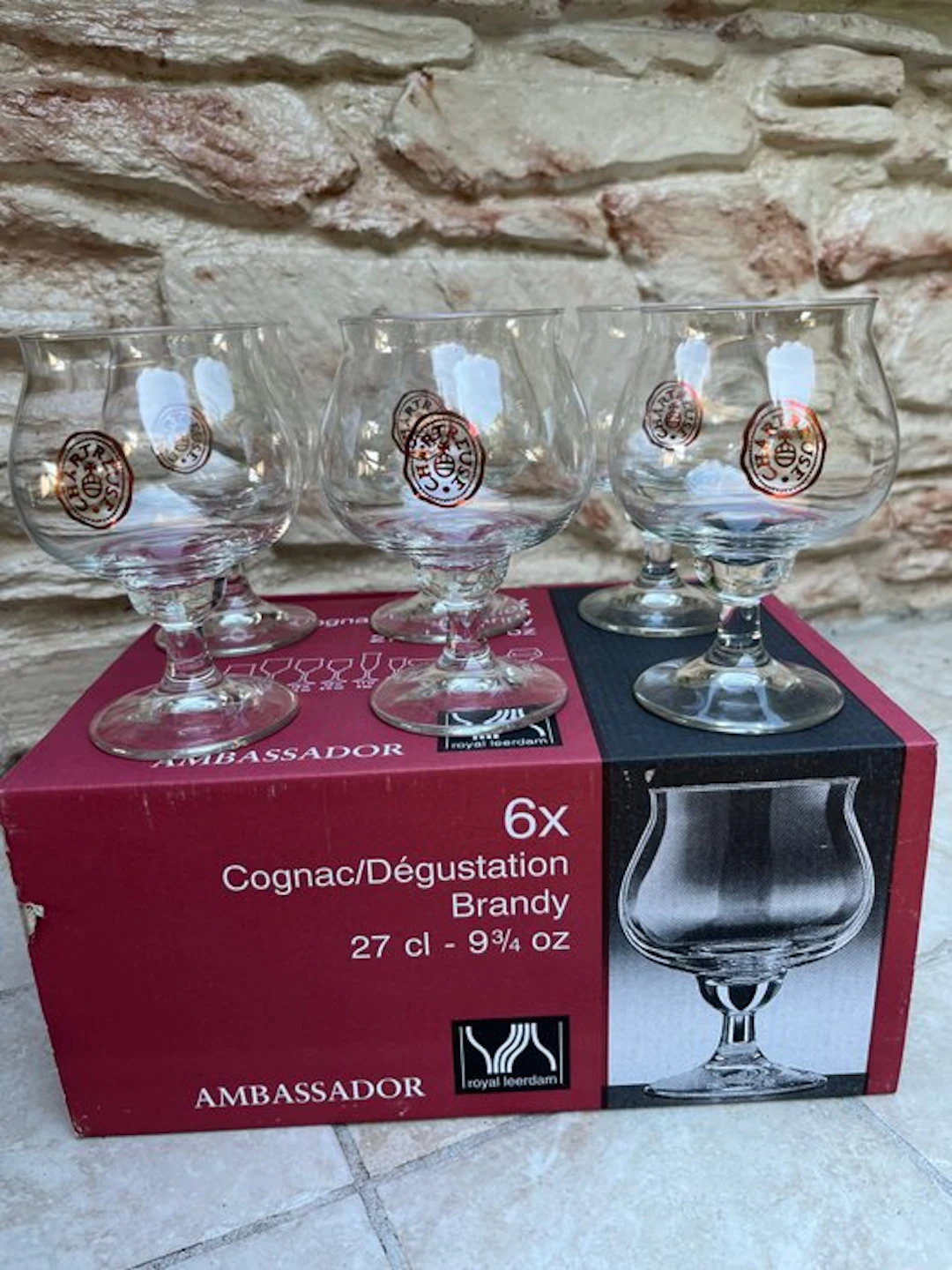 Chartreuse - Tasting Glasses - Ambassador - Royal Leerdam - 27cl