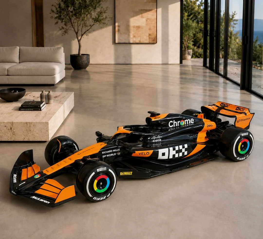 Artwork - McLaren - PAPAYA VELOCITY – McLaren Formula 1 Sculpture