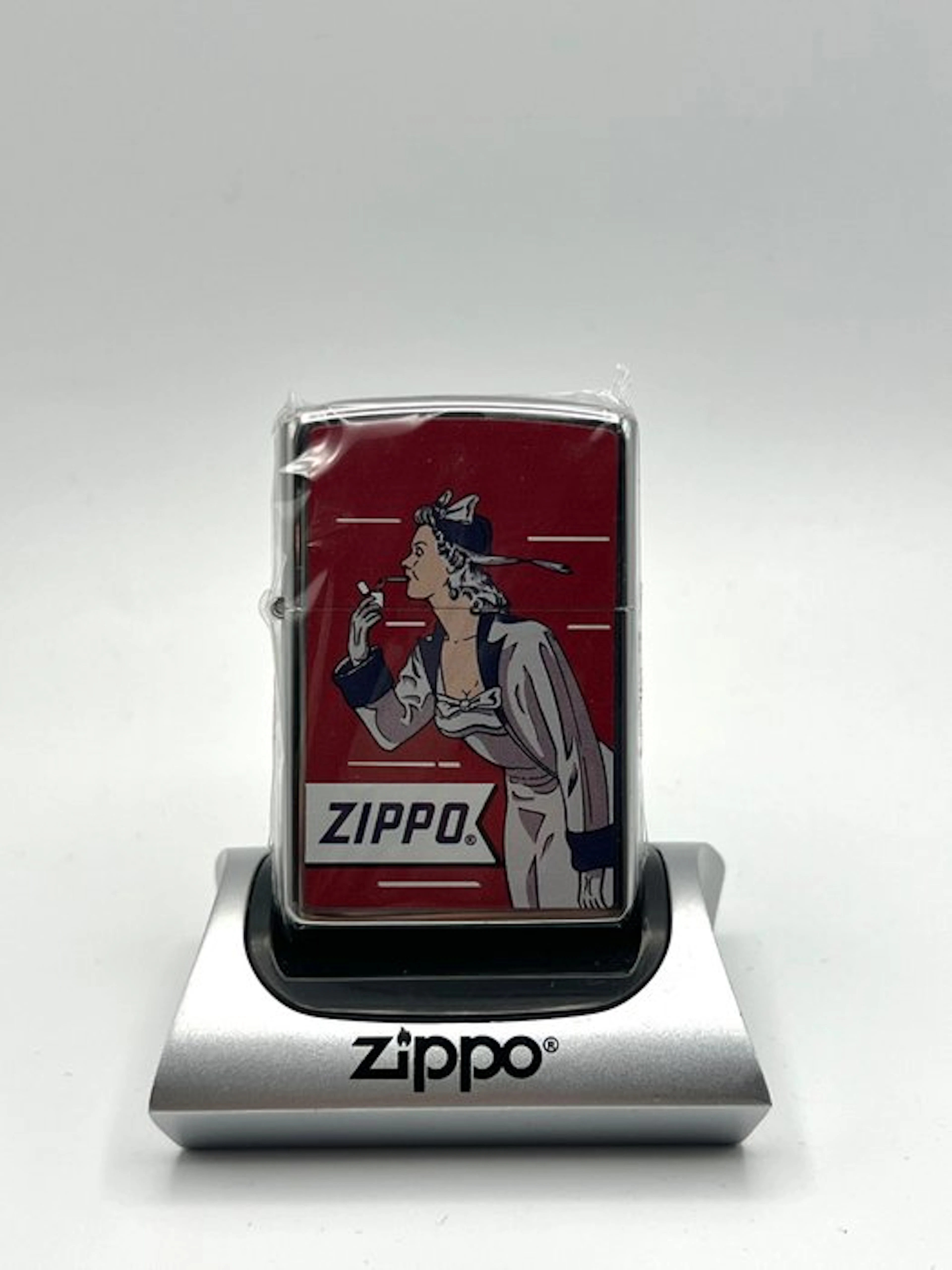 Zippo - Windy Girl "Box Top" High Polish Chrome - Limited...