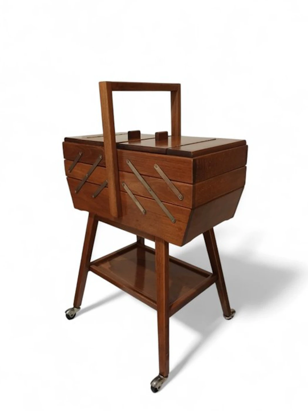 Cabinet - Beech, Metal - sewing cabinet