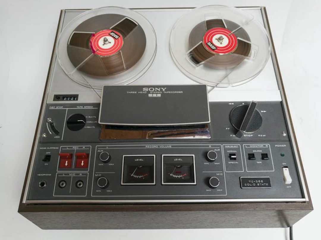 Sony - TC 366 Reel to reel deck 18 cm