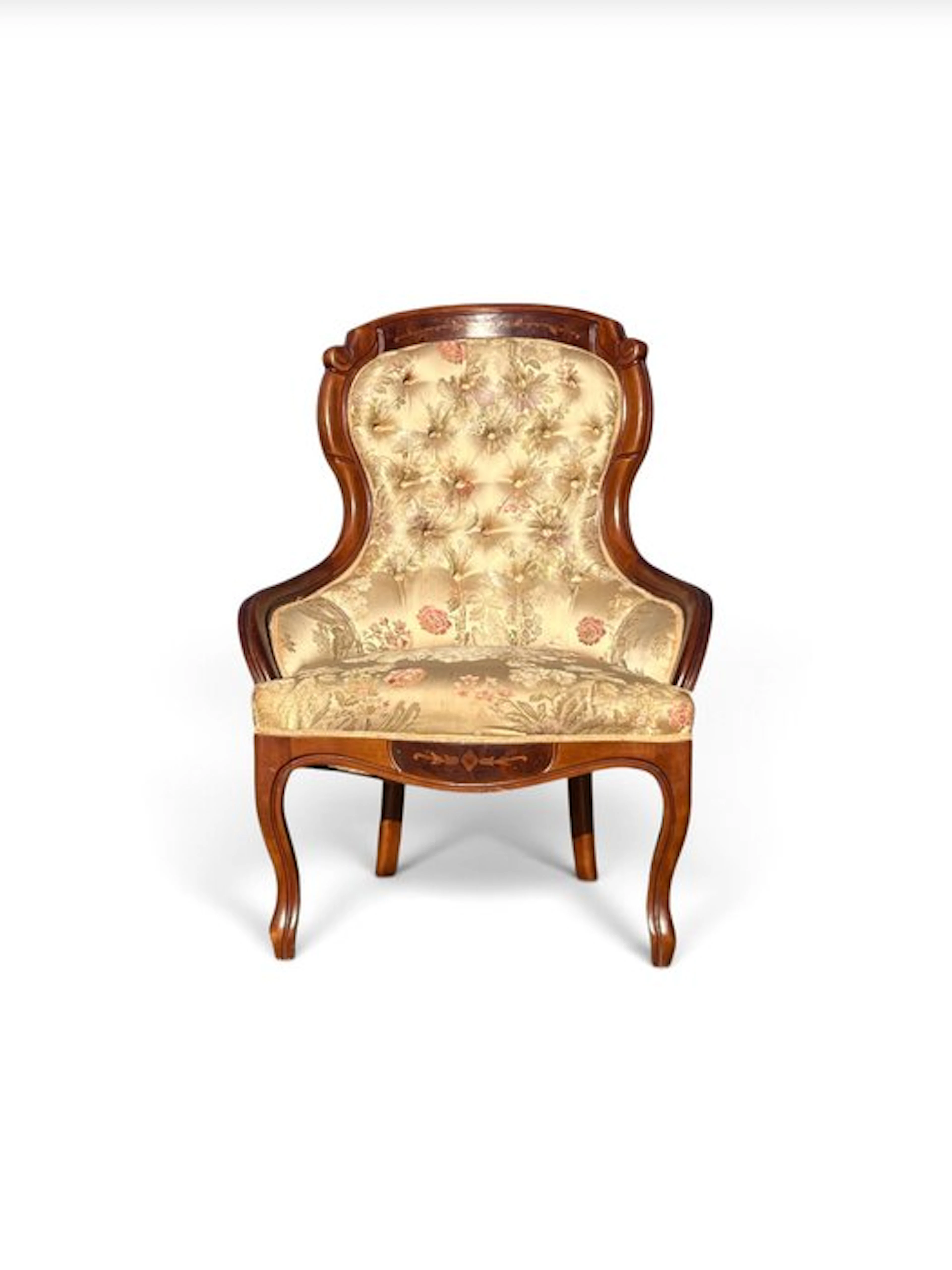 Armchair - Walnut - modernist style, 1910