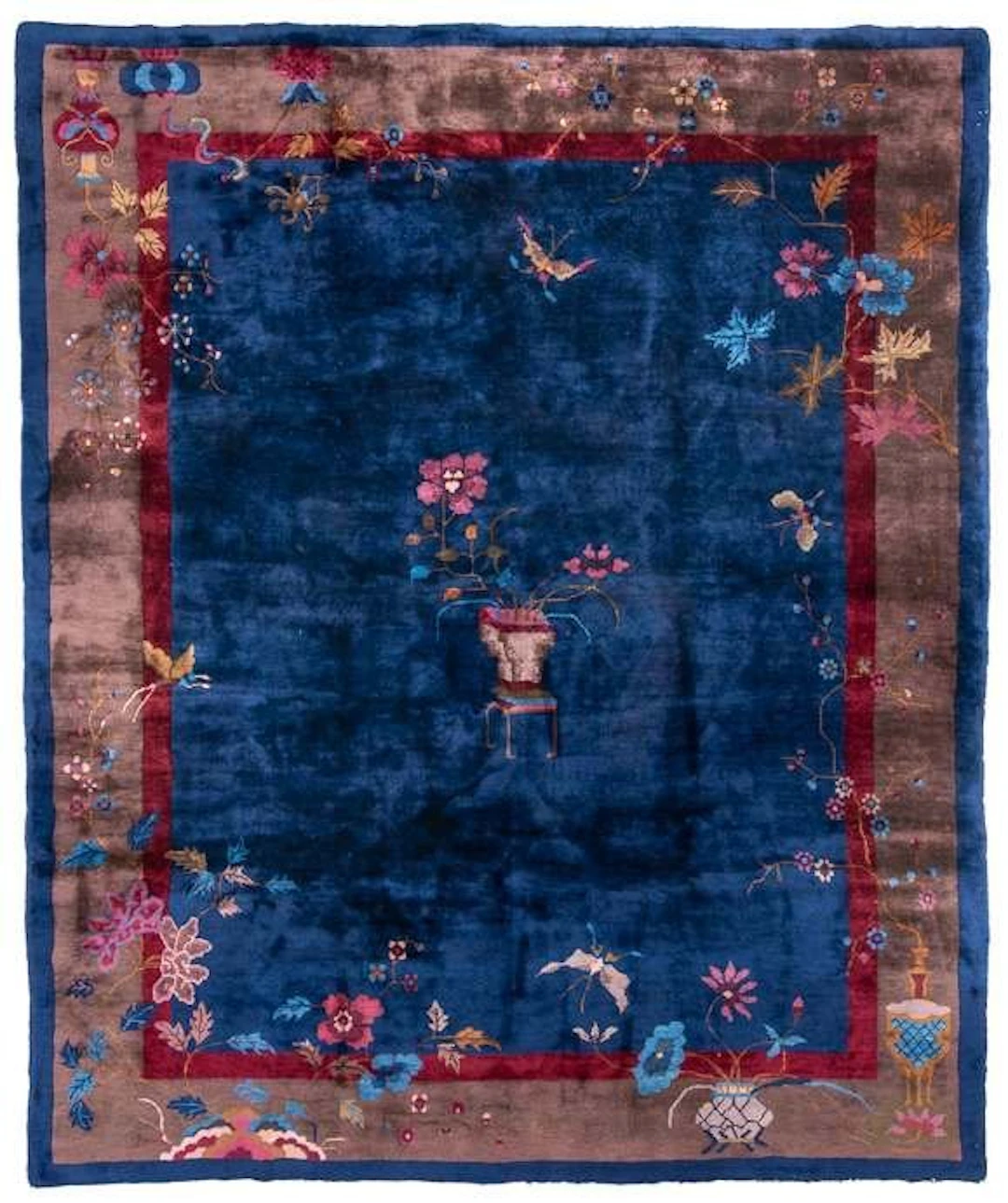 Hand-knotted Antique Chinese Carpet – Art Deco - Carpet - 287 cm - 240 cm
