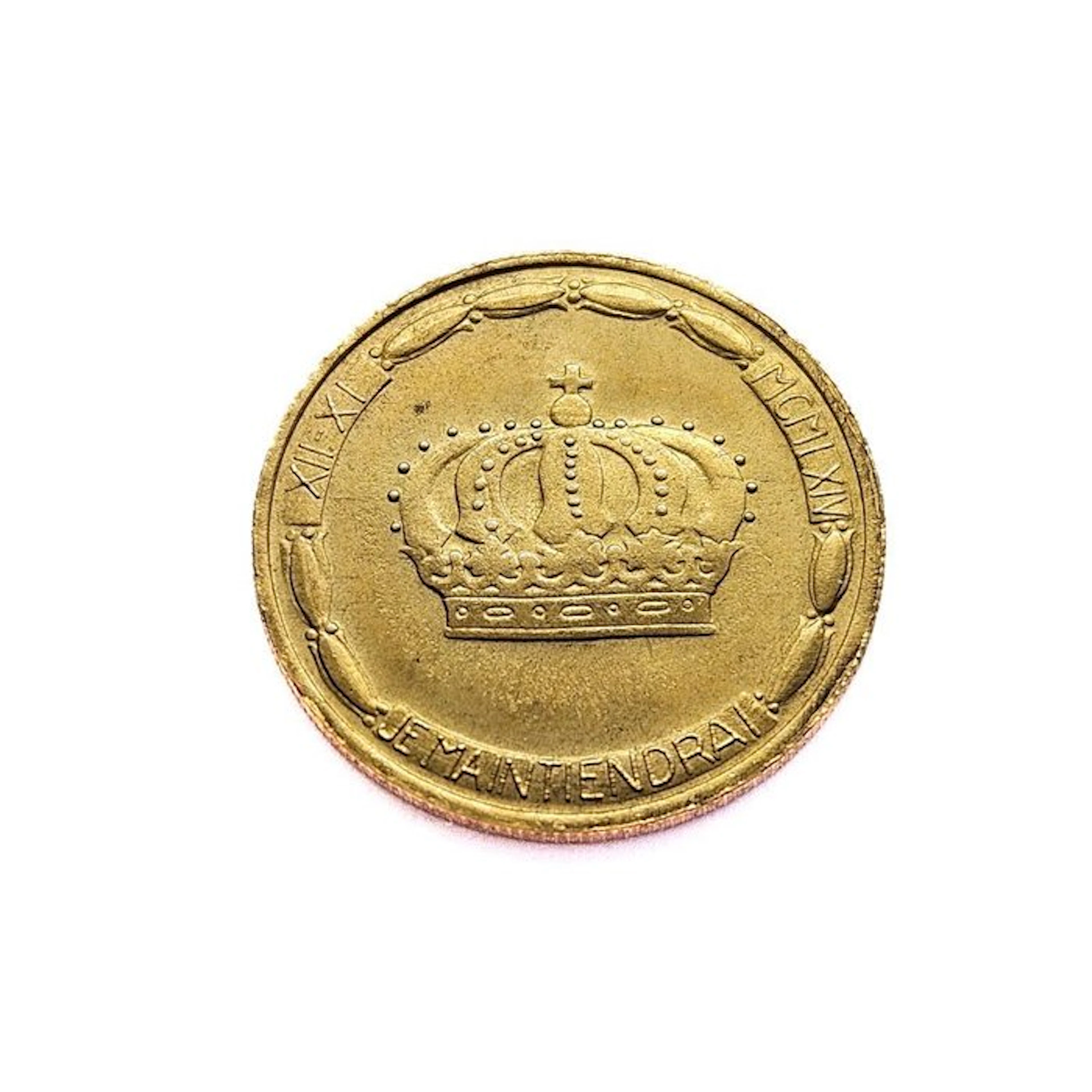 Luxembourg. 20 Francs 1964 Jean Grand-Duc